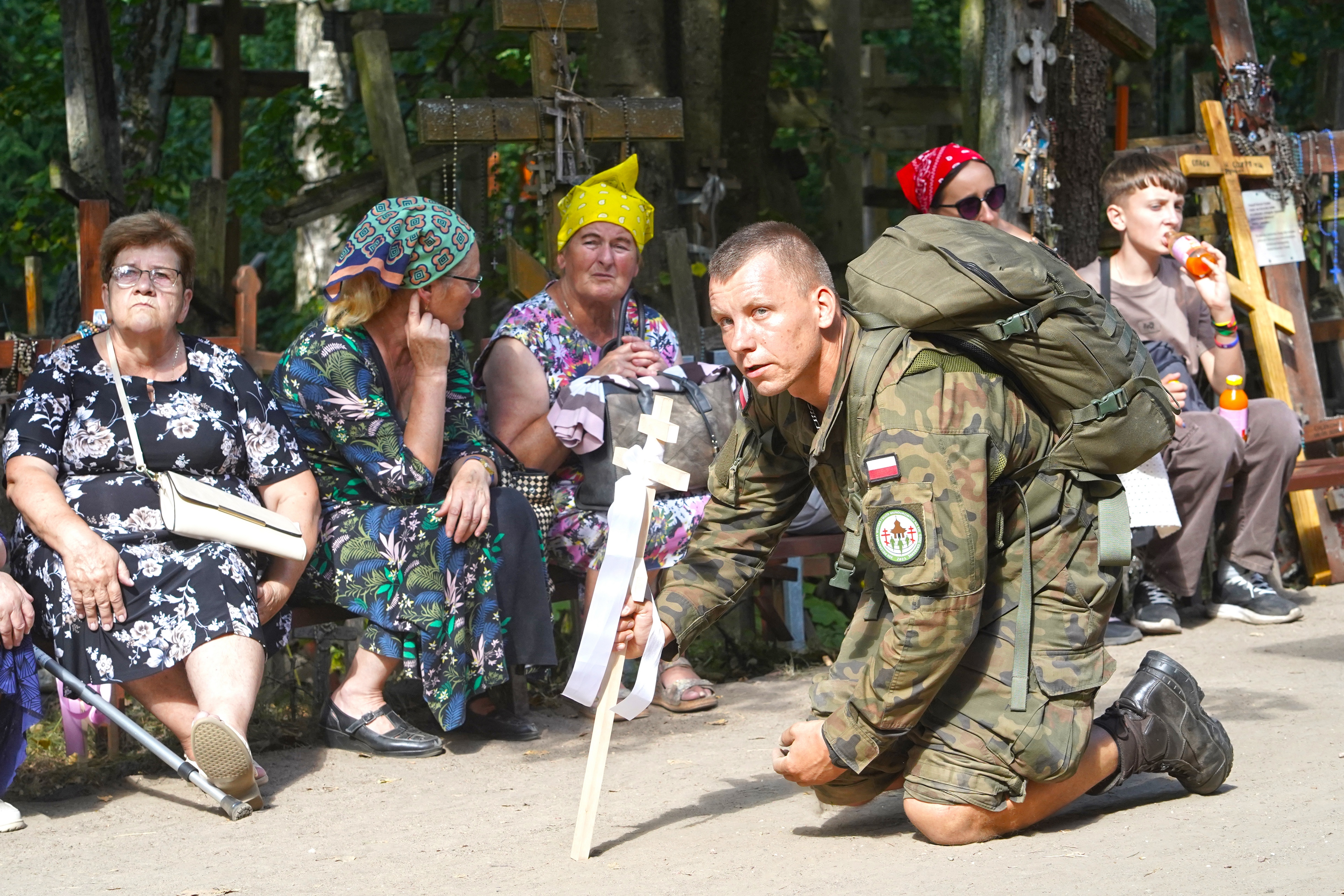 Coming of 40th pilgrimage from Białystok to the Holy Mount of Grabarka