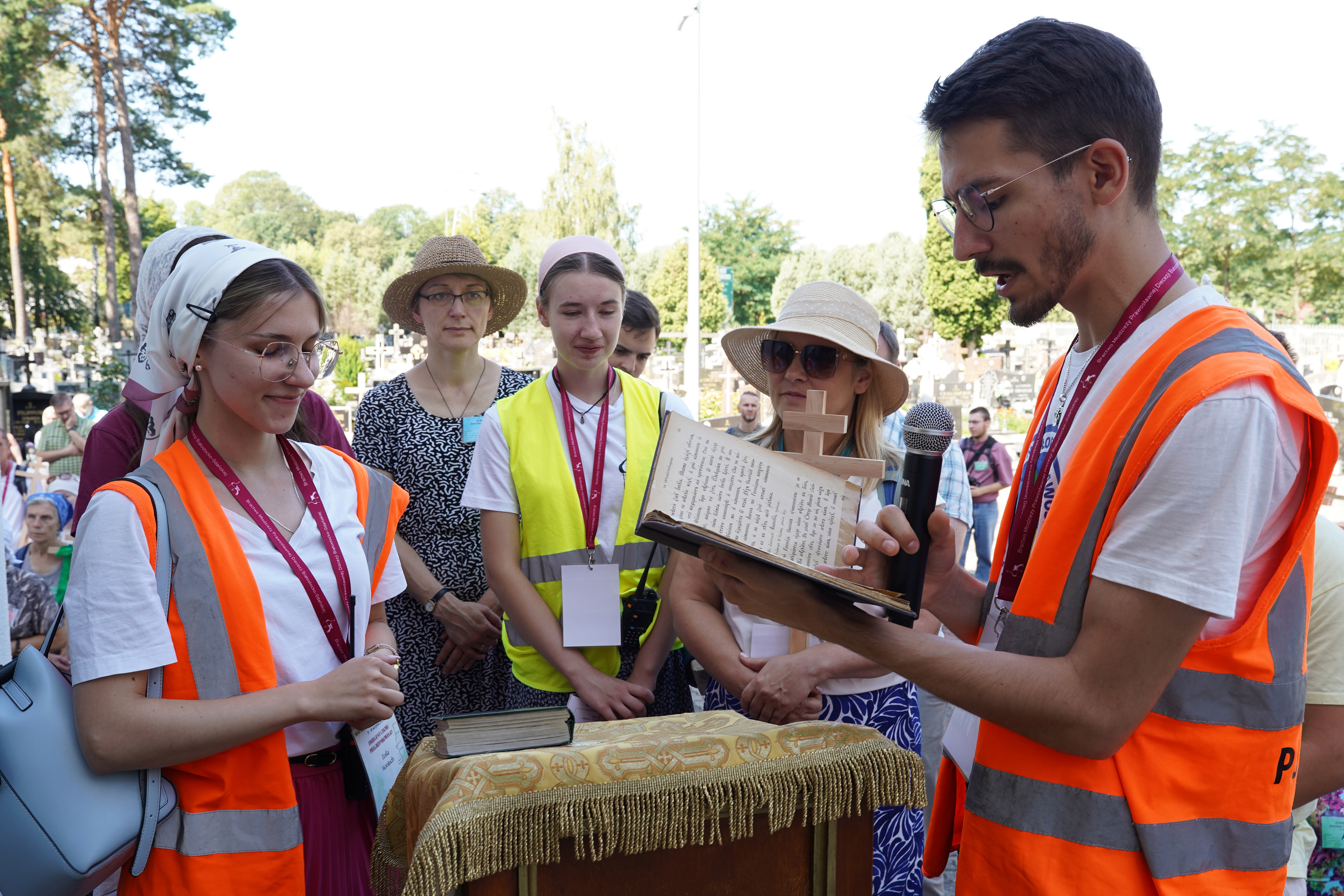 Departure of 40th pilgrimage from Białystok to the Holy Mount of Grabarka  