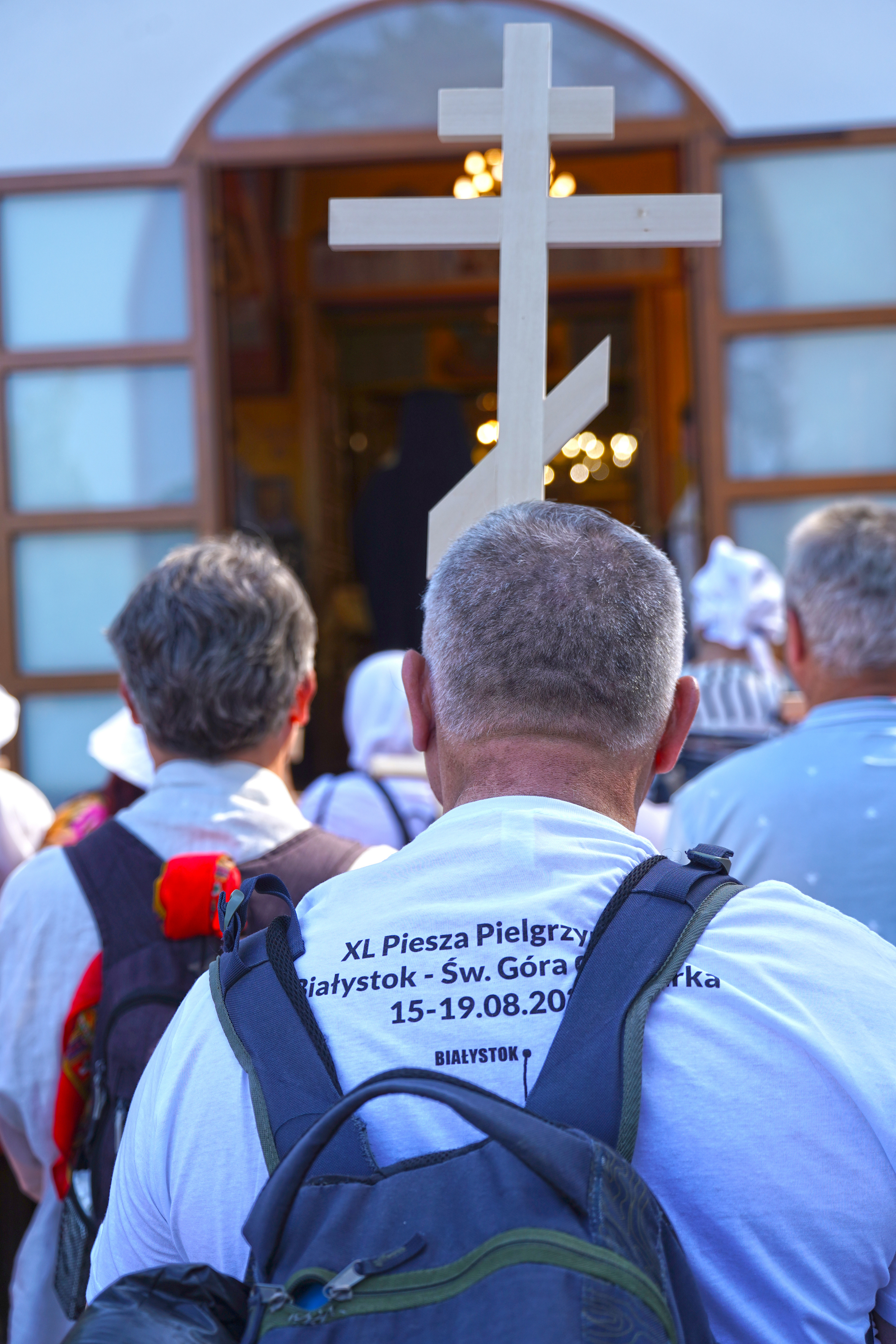 Departure of 40th pilgrimage from Białystok to the Holy Mount of Grabarka  