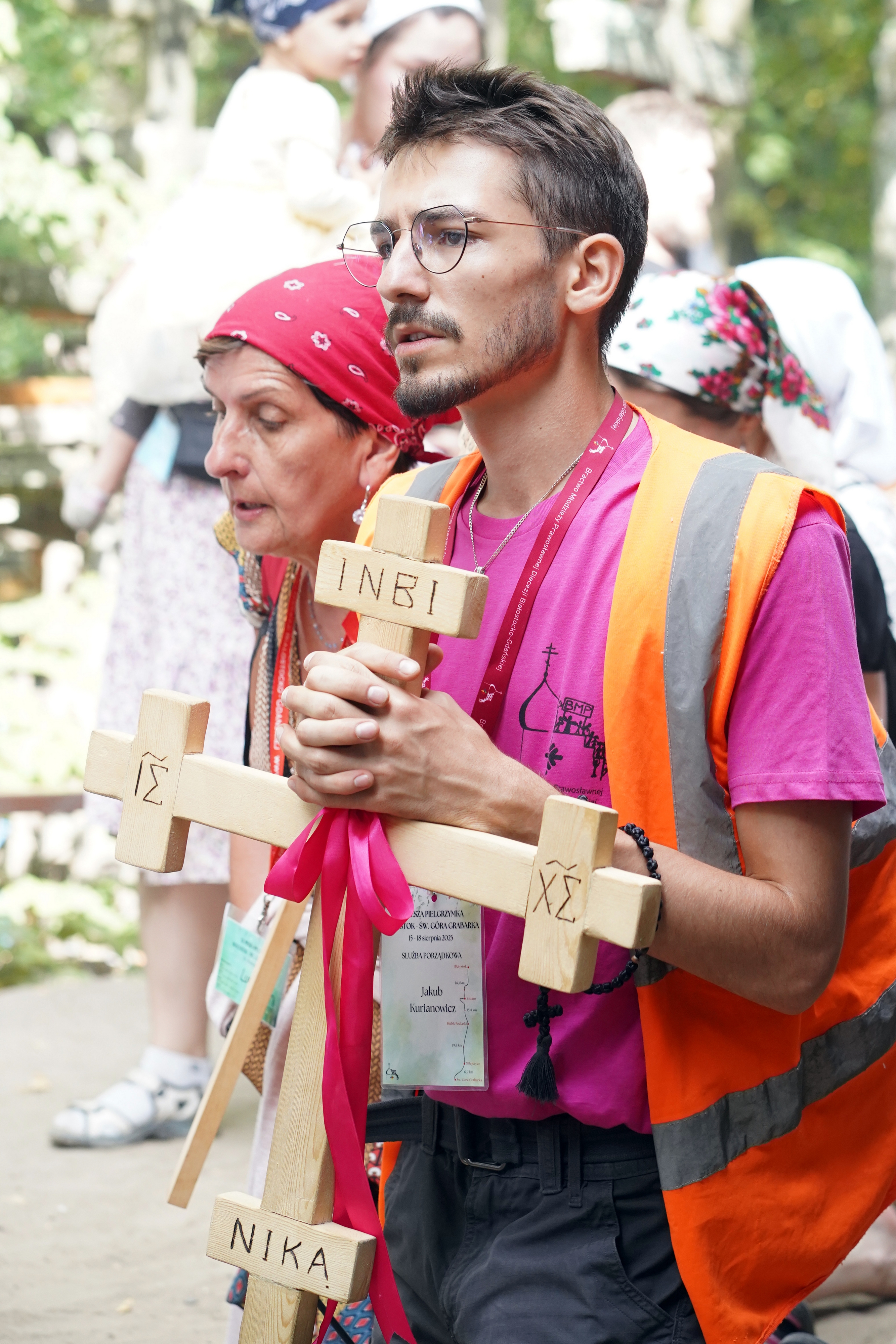 Coming of 40th pilgrimage from Białystok to the Holy Mount of Grabarka