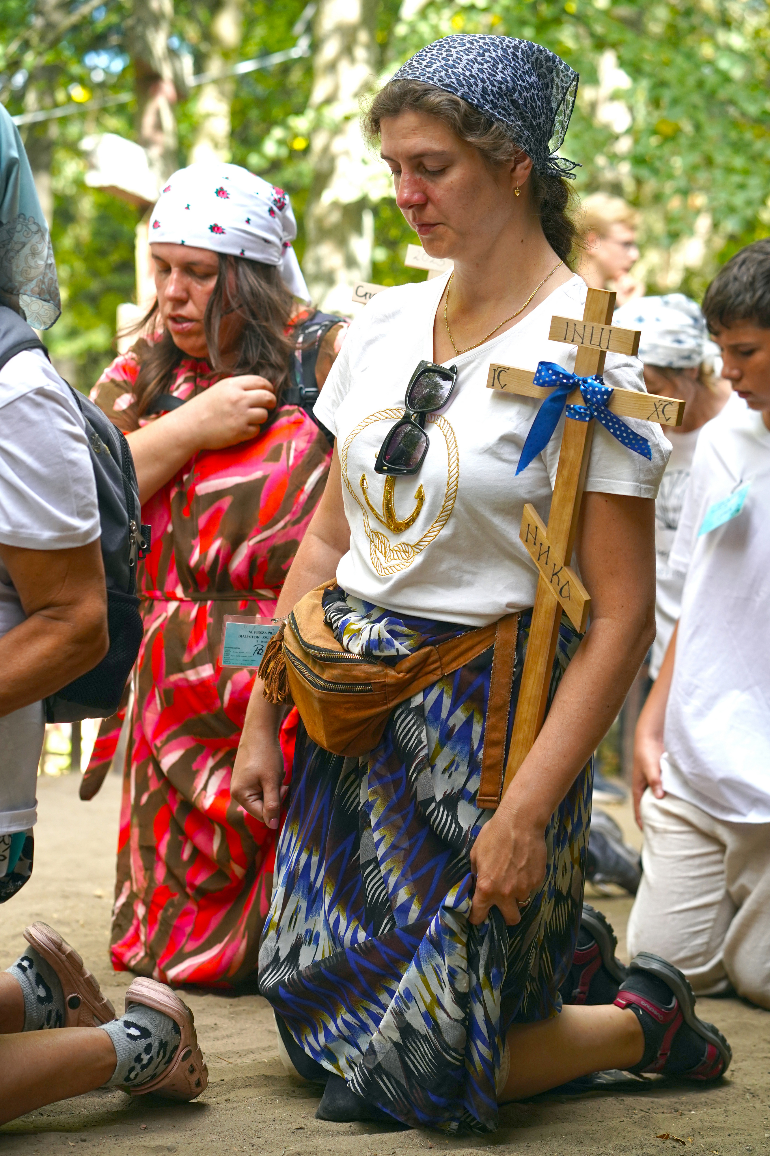 Coming of 40th pilgrimage from Białystok to the Holy Mount of Grabarka