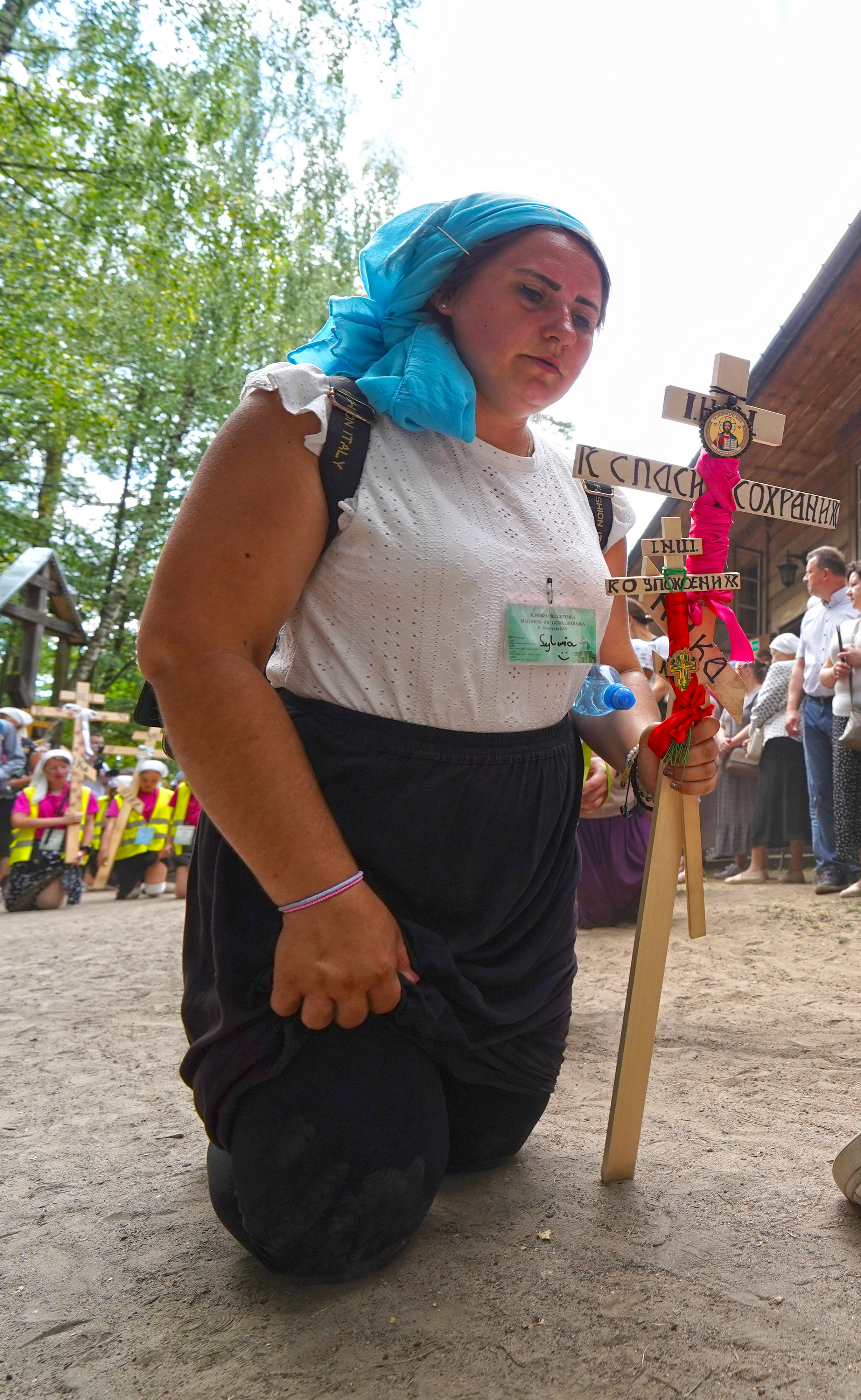 Coming of 40th pilgrimage from Białystok to the Holy Mount of Grabarka