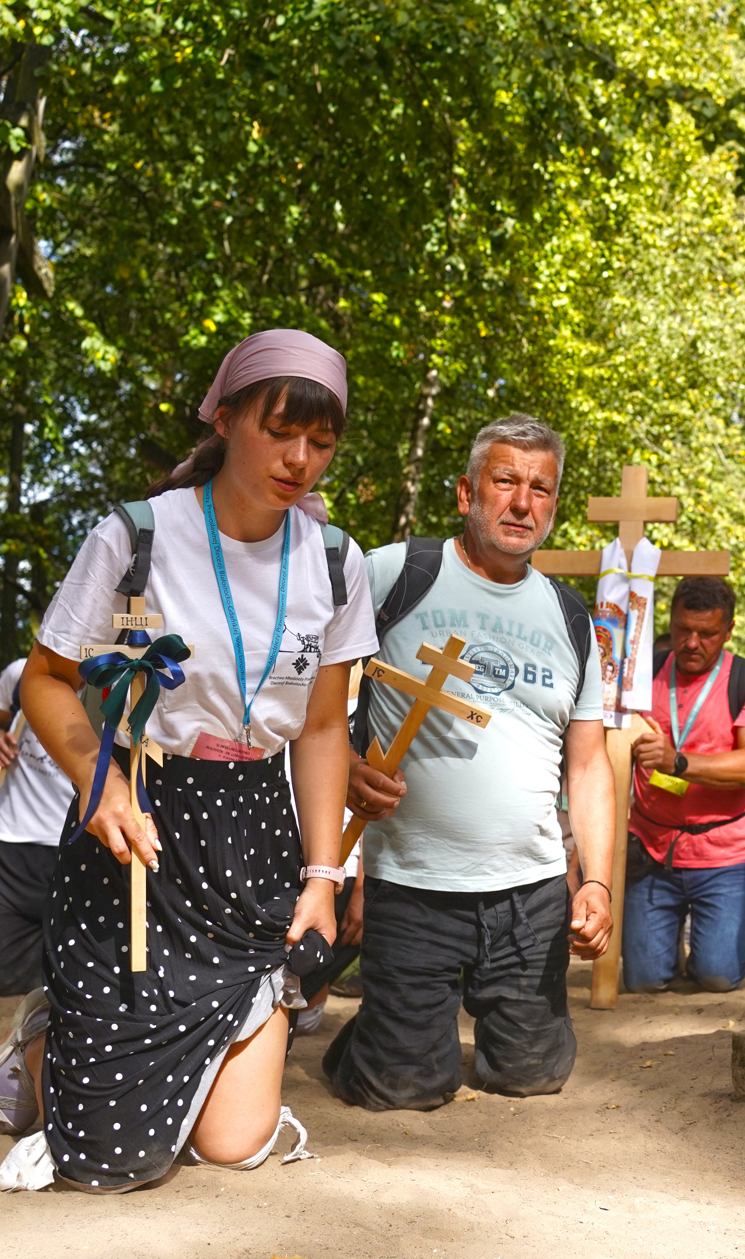 Coming of 40th pilgrimage from Białystok to the Holy Mount of Grabarka