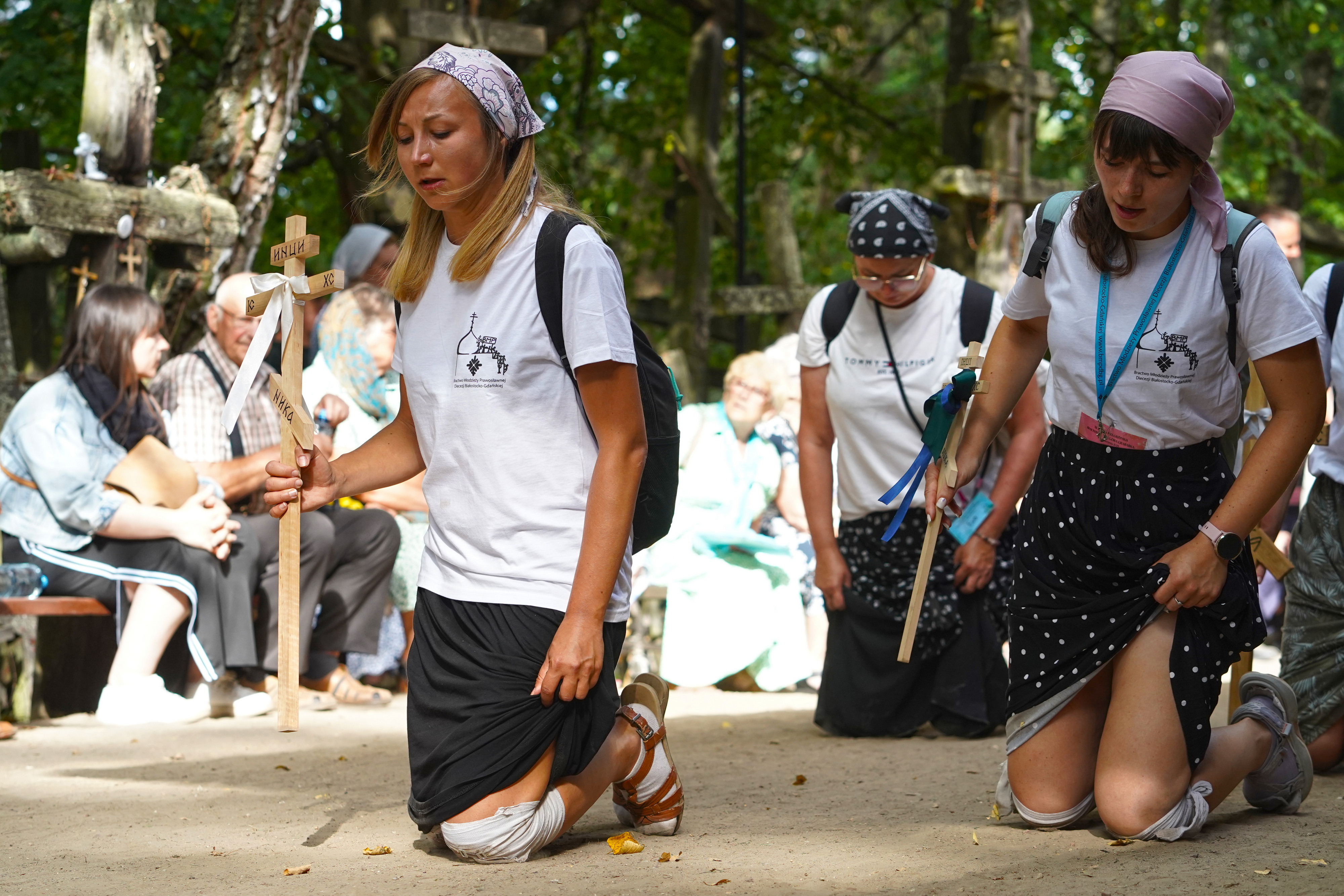 Coming of 40th pilgrimage from Białystok to the Holy Mount of Grabarka