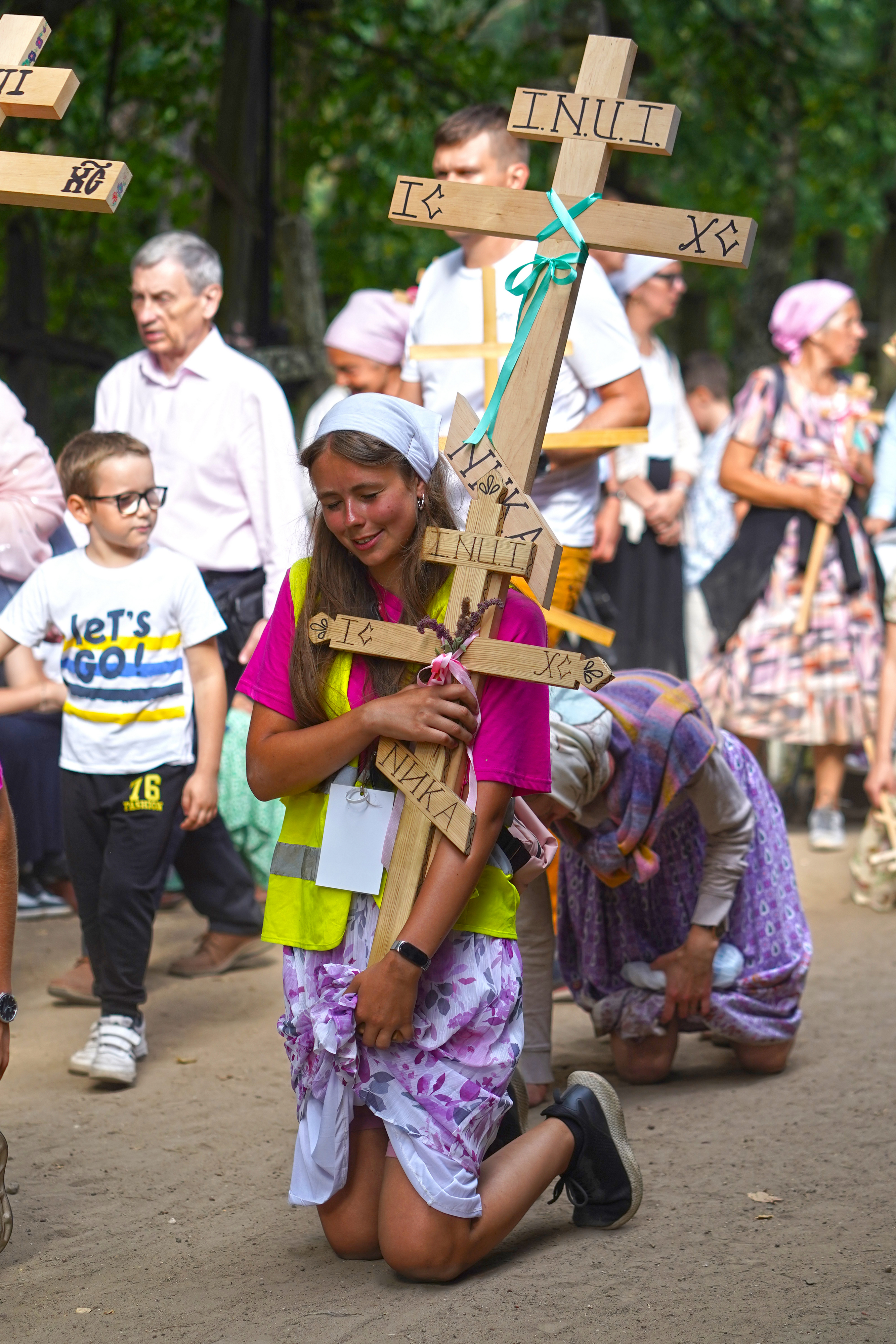 Coming of 40th pilgrimage from Białystok to the Holy Mount of Grabarka