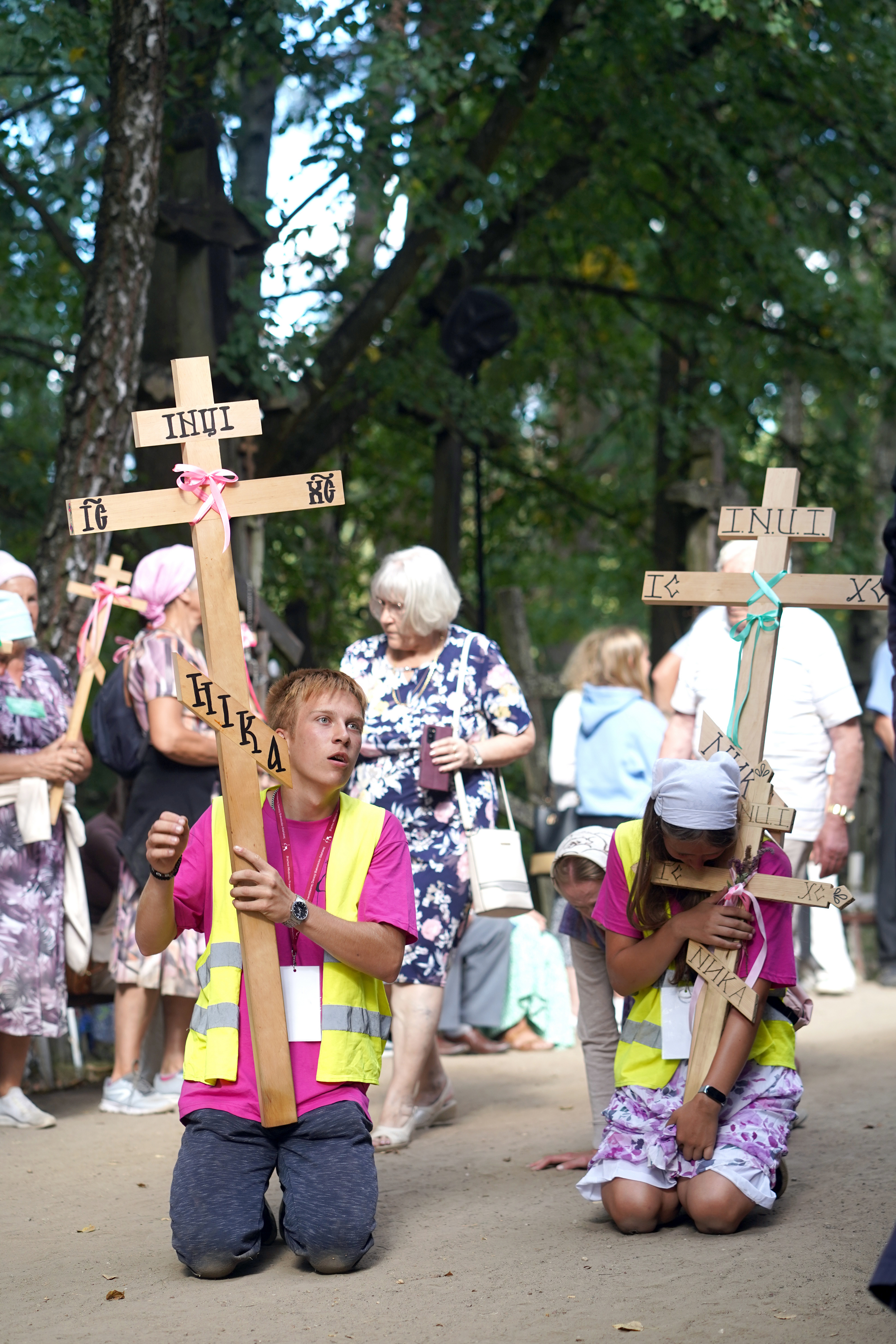 Coming of 40th pilgrimage from Białystok to the Holy Mount of Grabarka