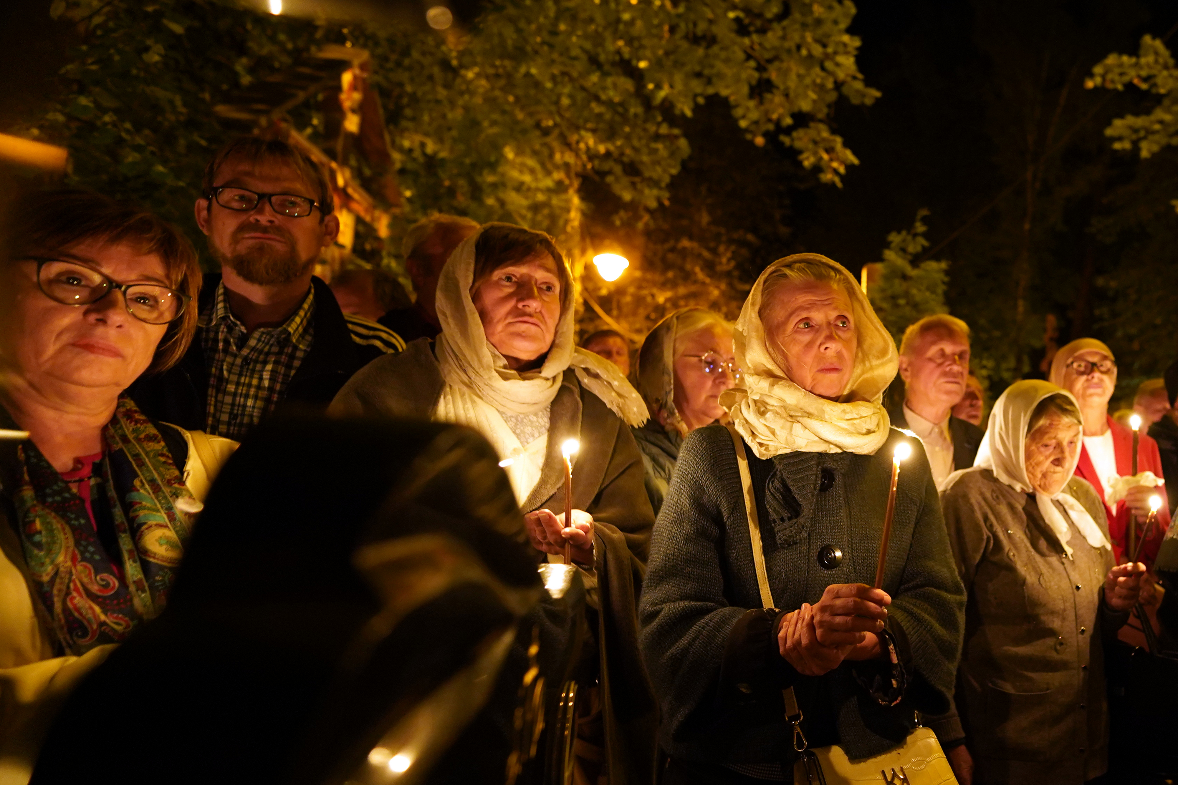 Night akathist for the dead on the Holy Mountain of Grabarka