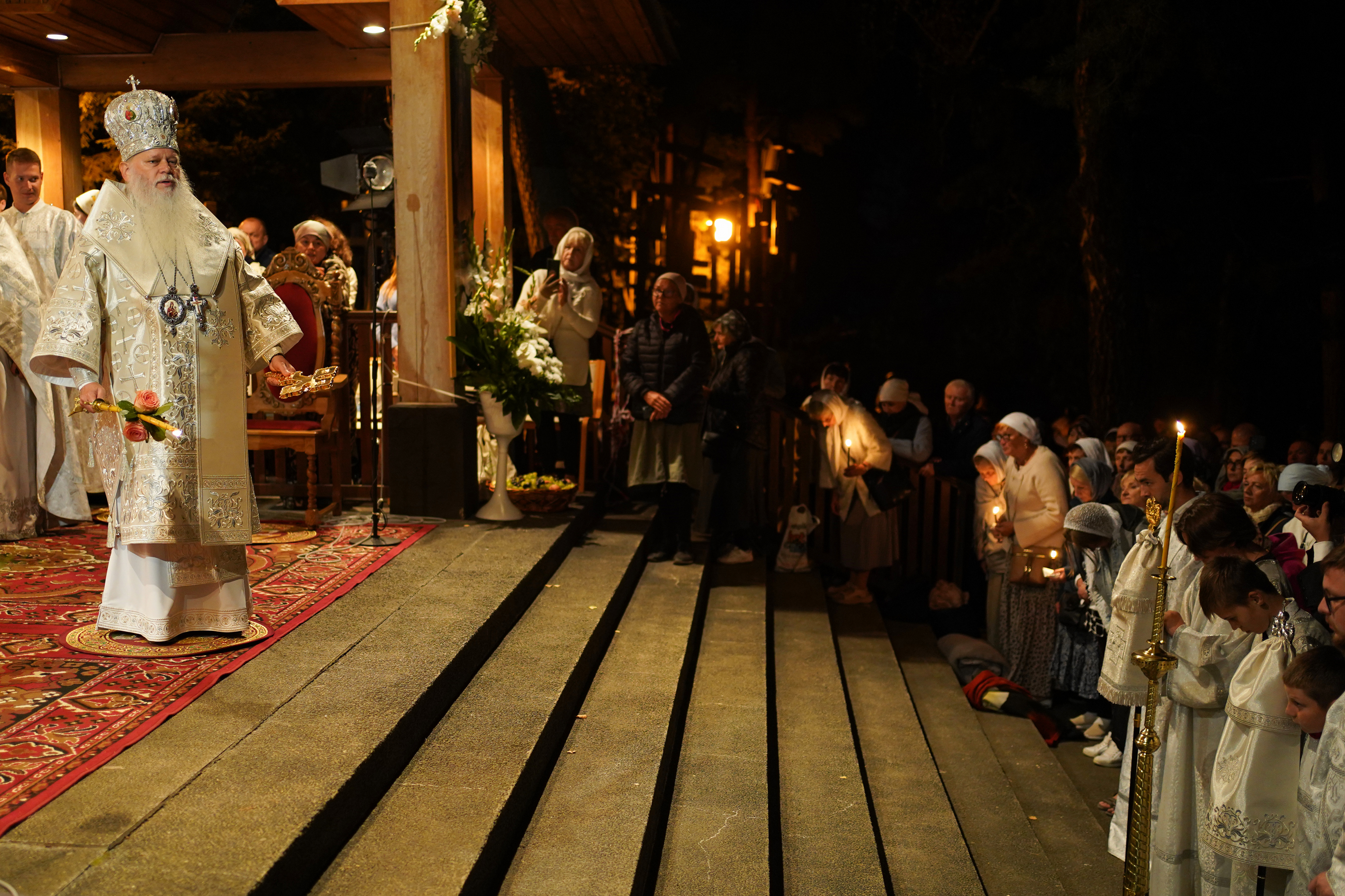 The night Divine Liturgy - Transfiguration Freast on the Holy Mountain of Grabarka, 2025