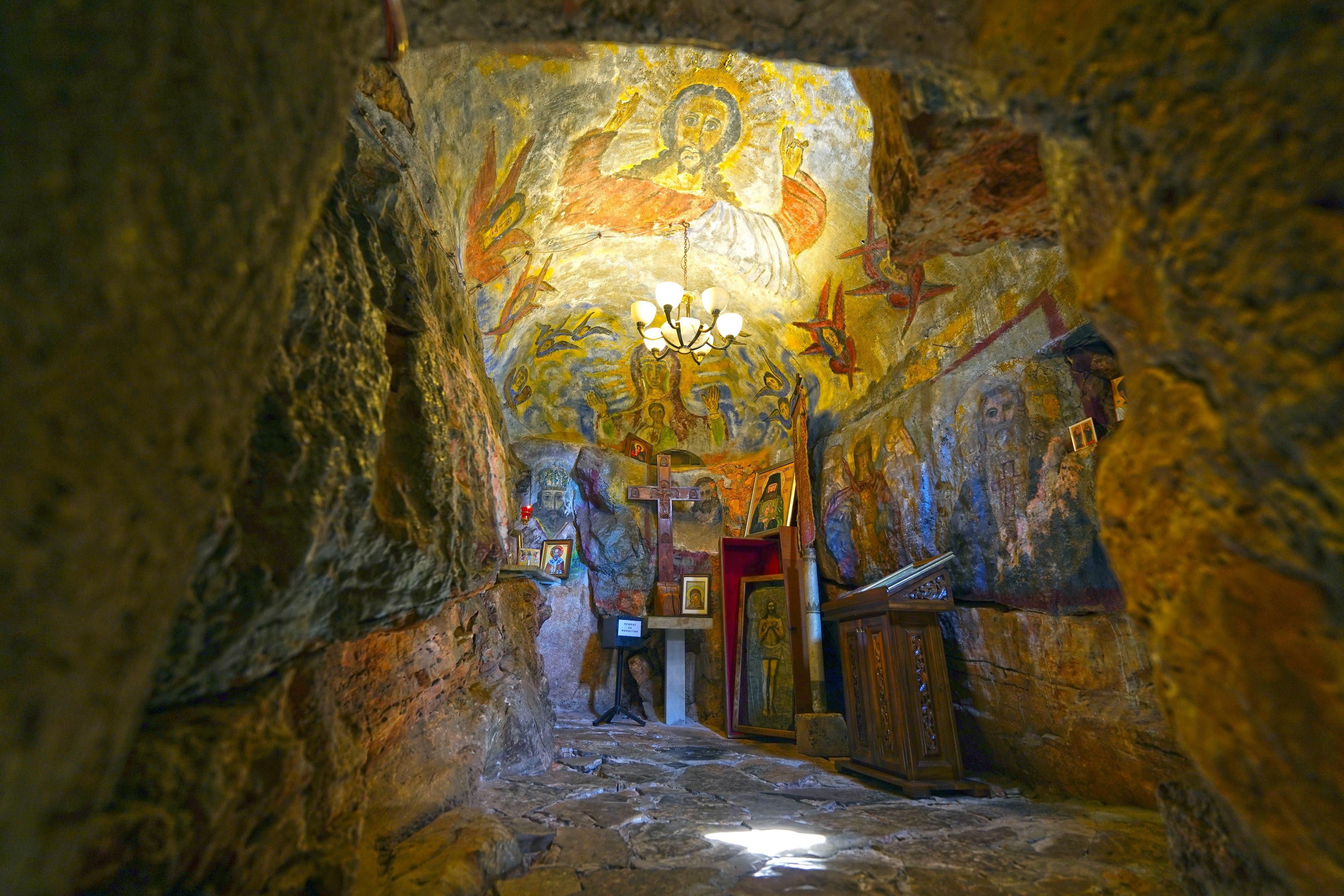 In Dajbabe monastery, close to Podgorica