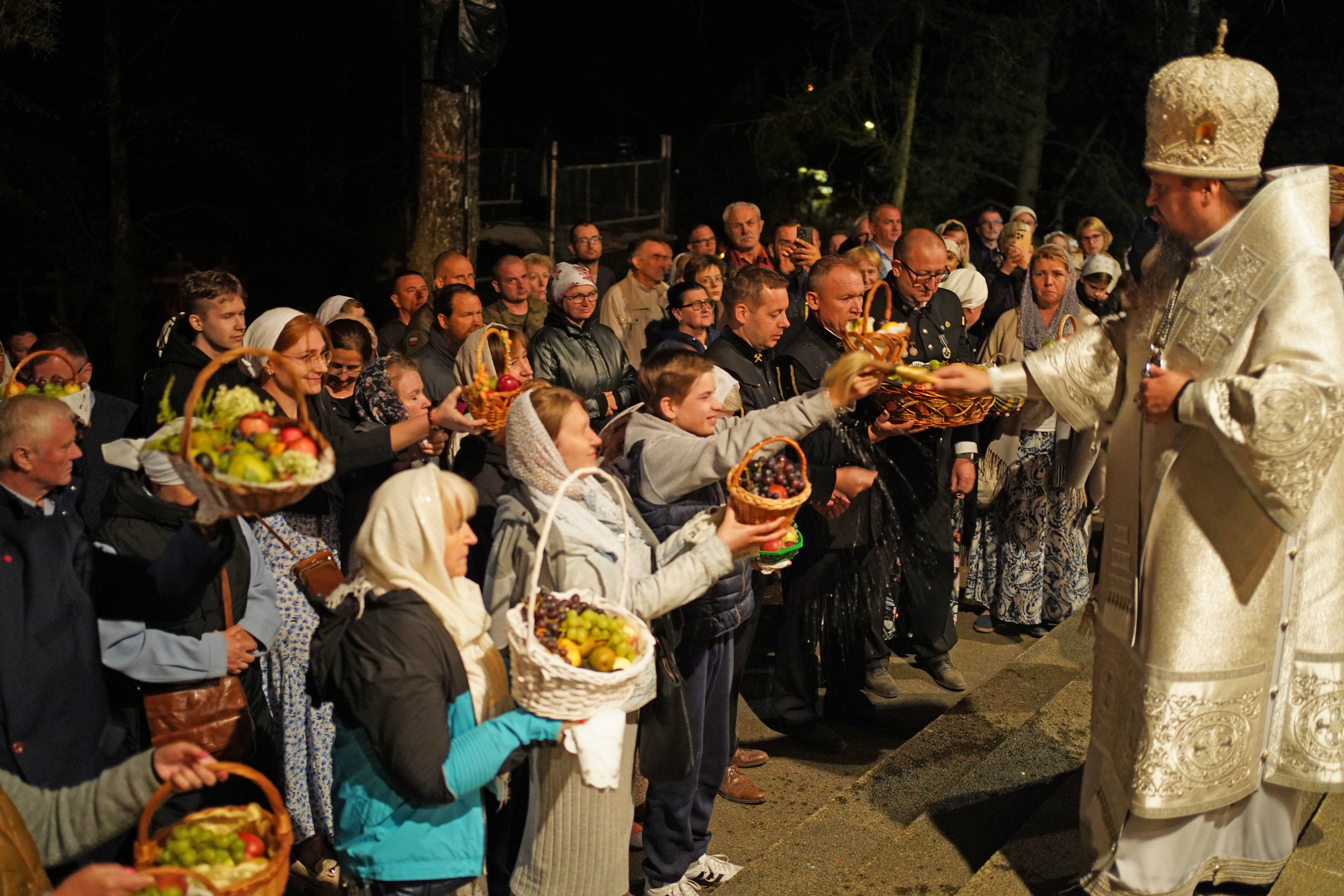 The night Divine Liturgy - Transfiguration Freast on the Holy Mountain of Grabarka, 2025