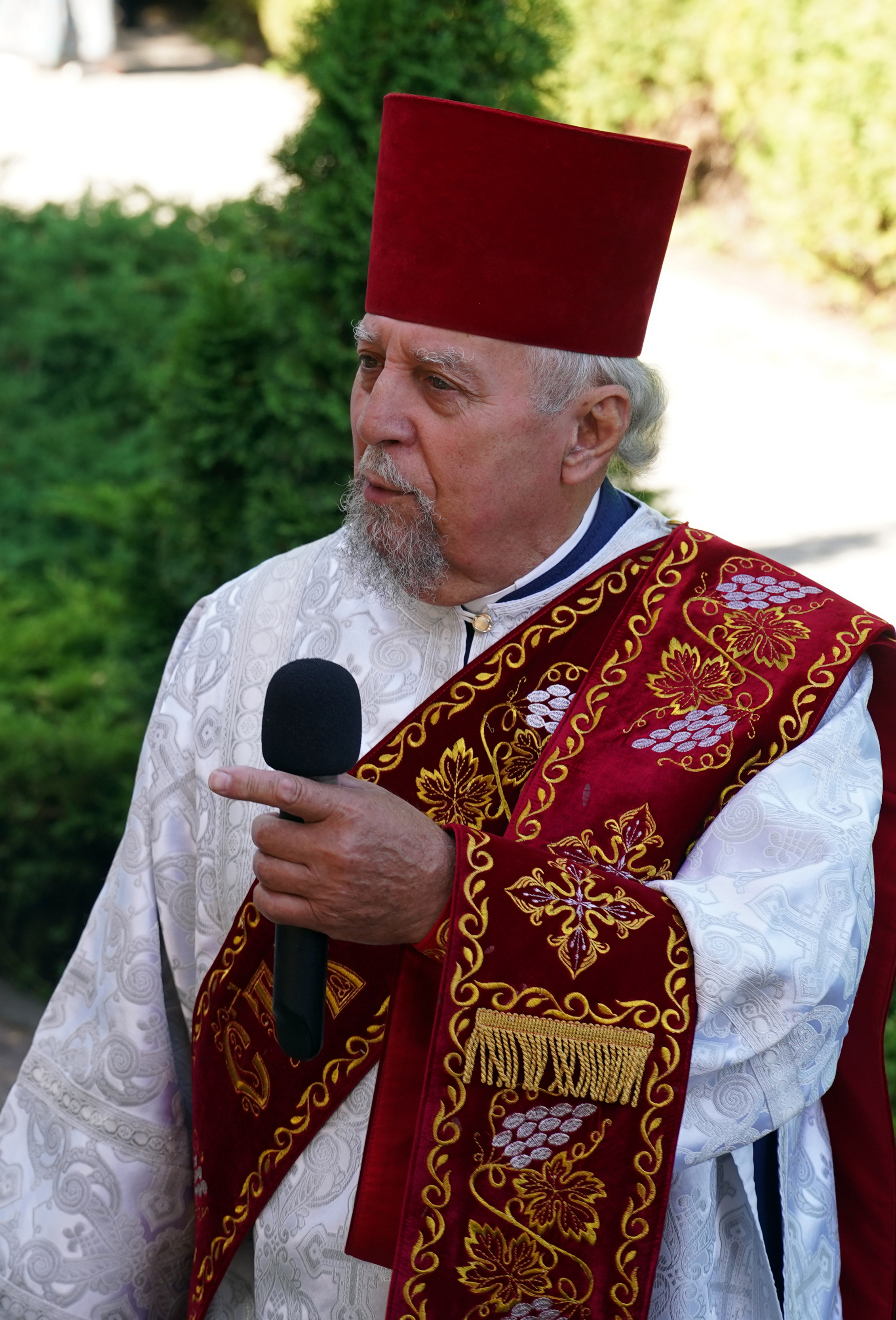 Before Divine Liturgy of Transfiguration feast on Grabarka, 2025