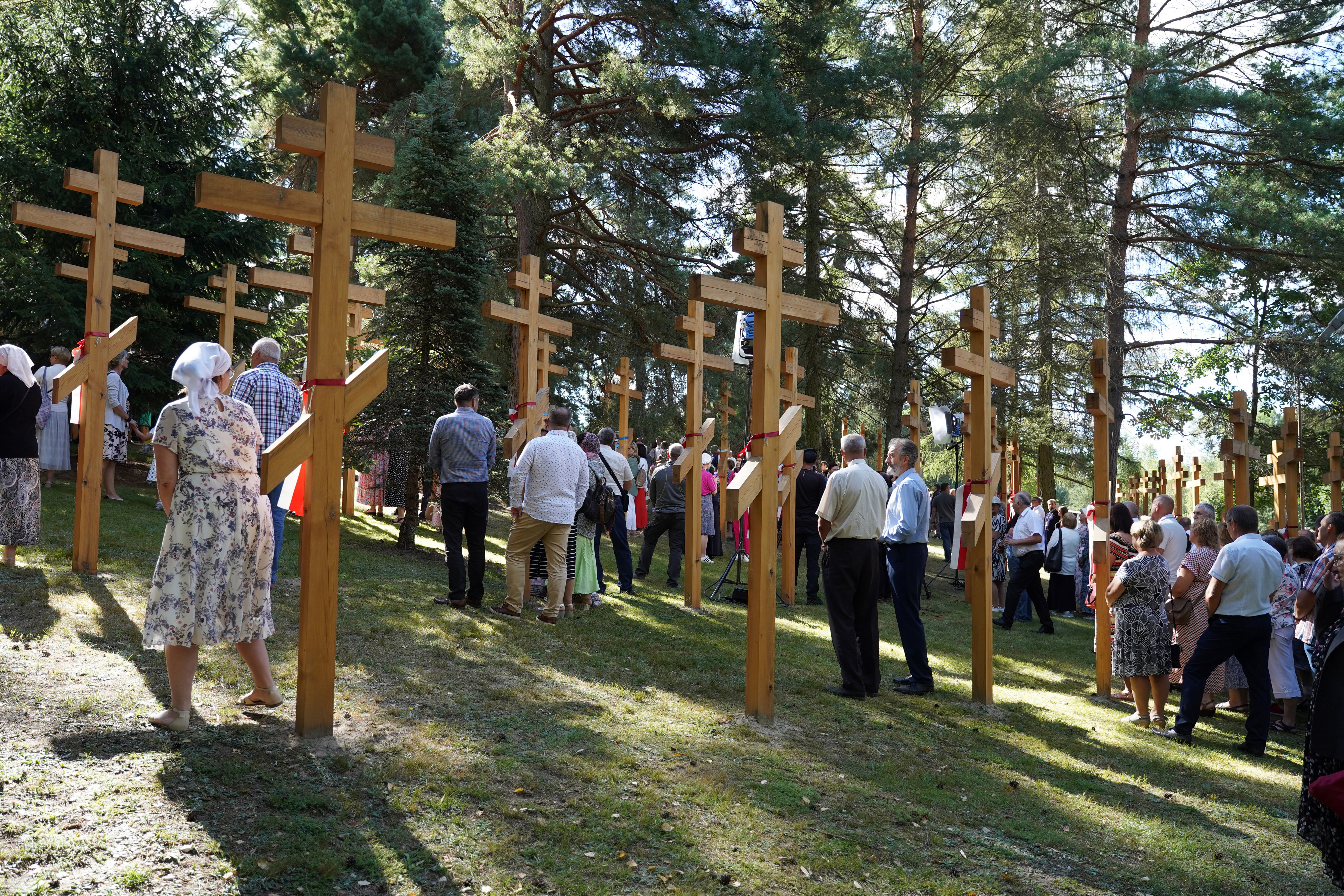 Before Divine Liturgy of Transfiguration feast on Grabarka, 2025