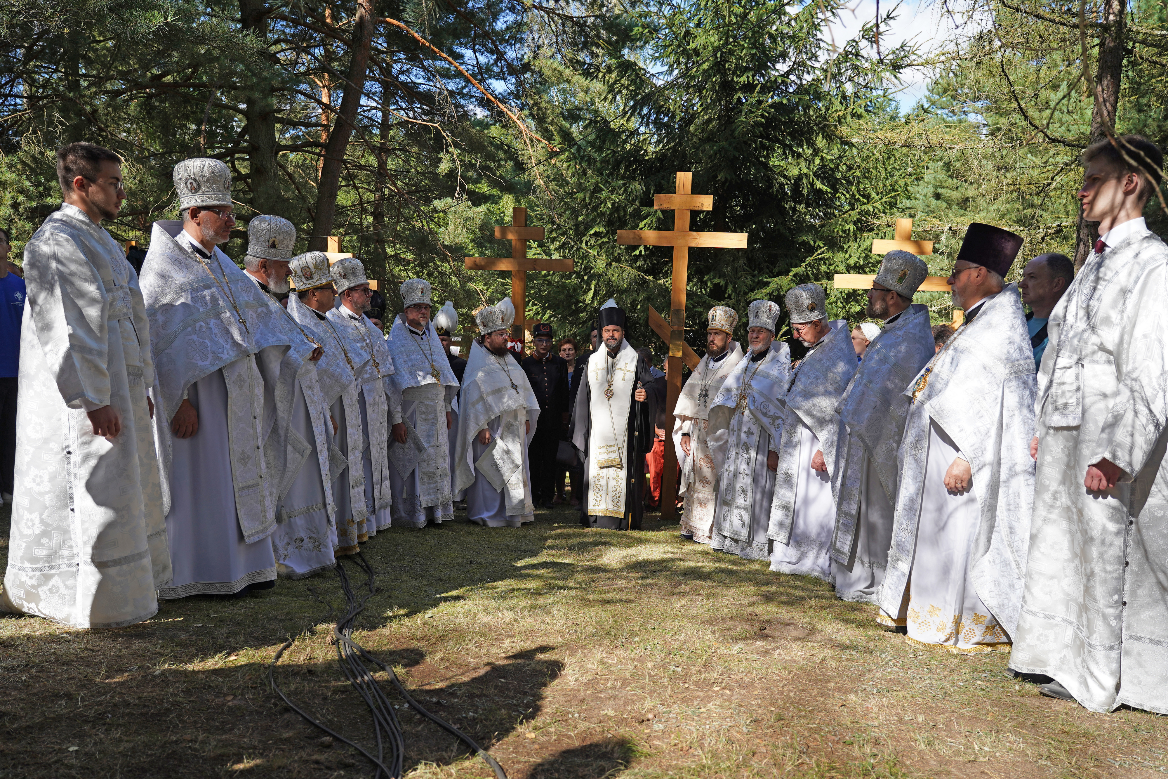 Before Divine Liturgy of Transfiguration feast on Grabarka, 2025
