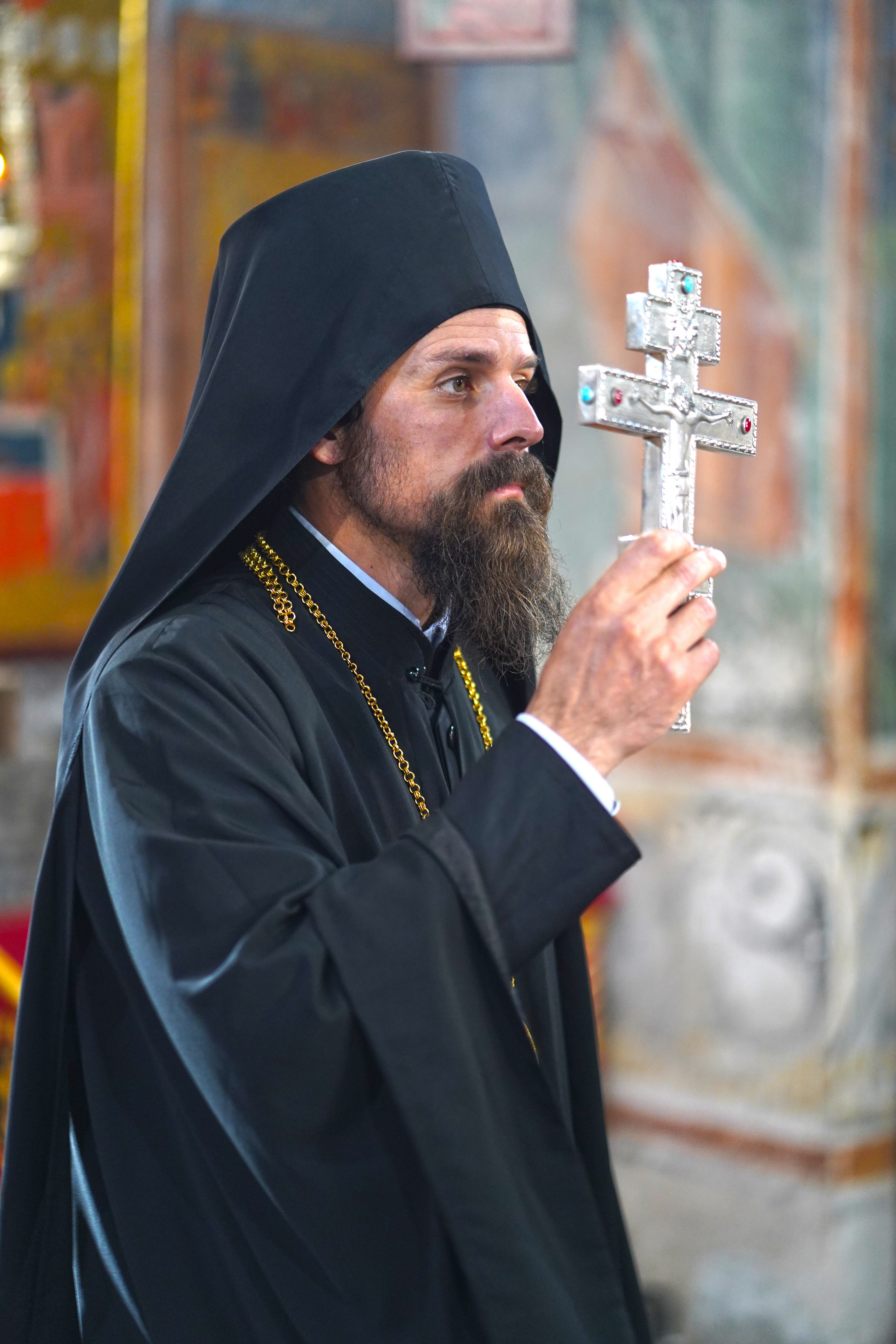 The Dormition feast in Morača Monastery