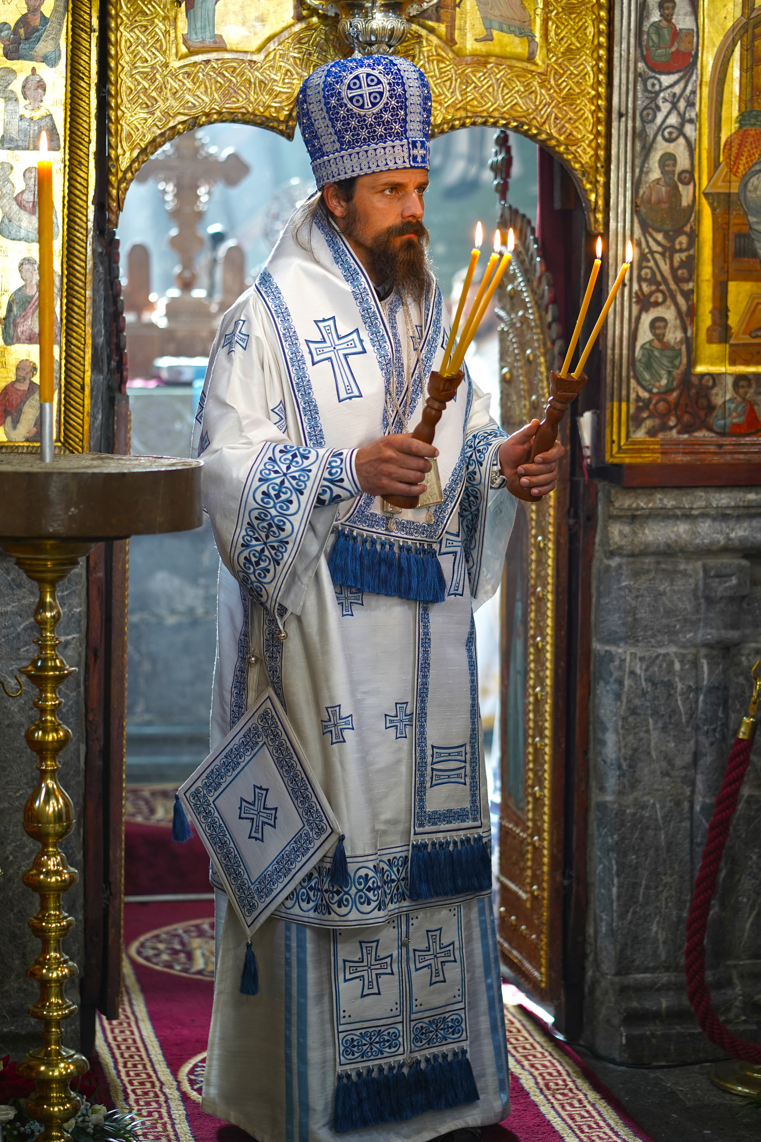 The Dormition feast in Morača Monastery