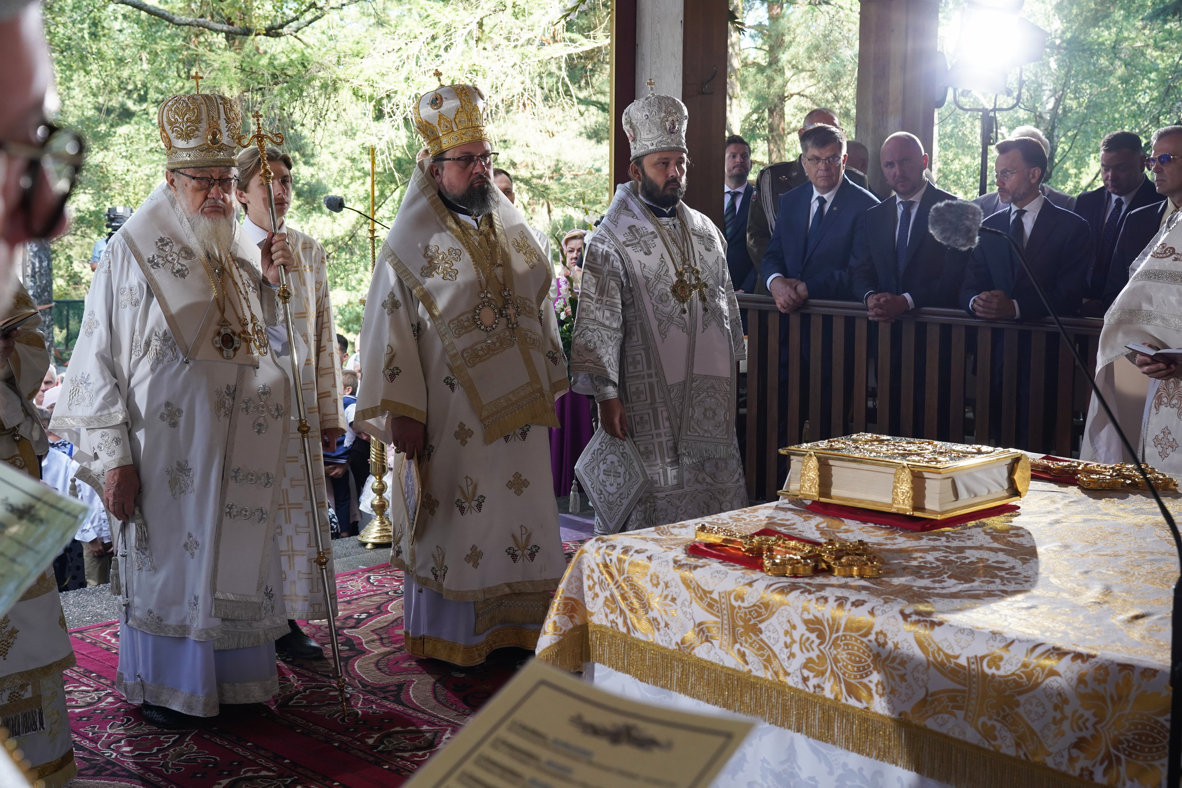 Divine Liturgy of Transfiguration feast on Grabarka, 2025
