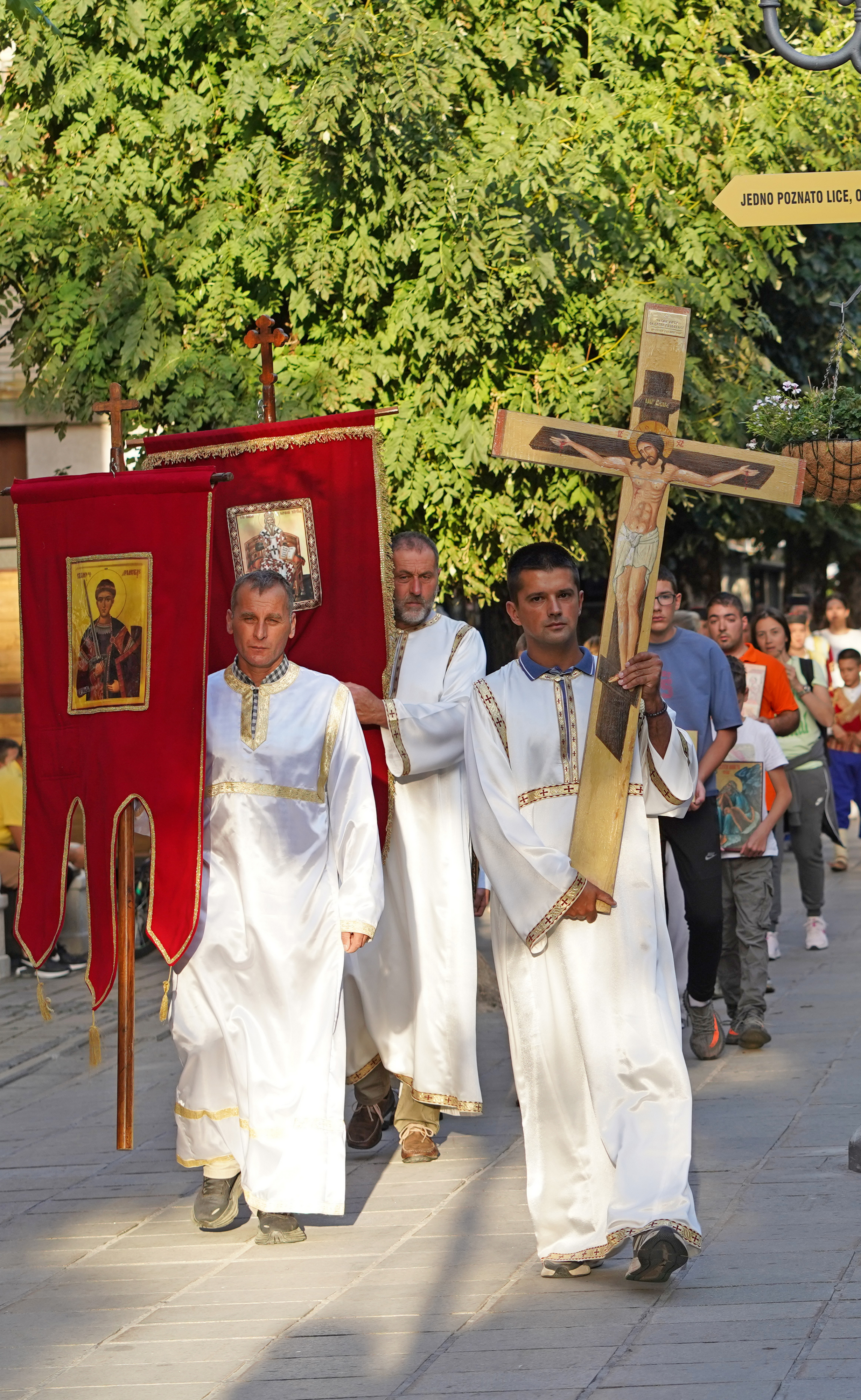 Solemn procession on Dormition feast in Kolašin
