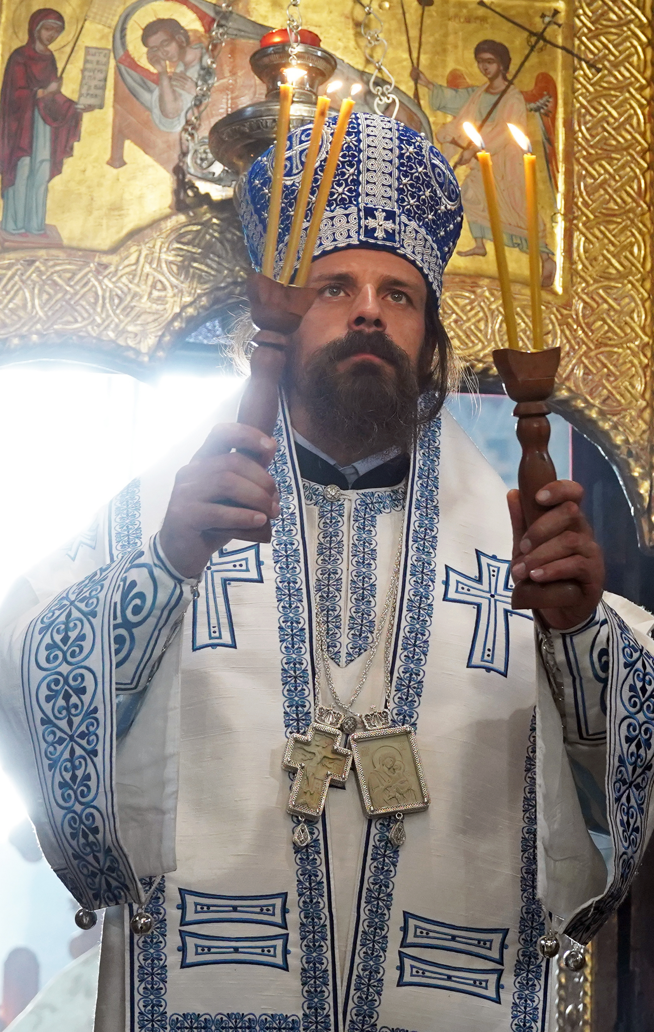 The Dormition feast in Morača Monastery