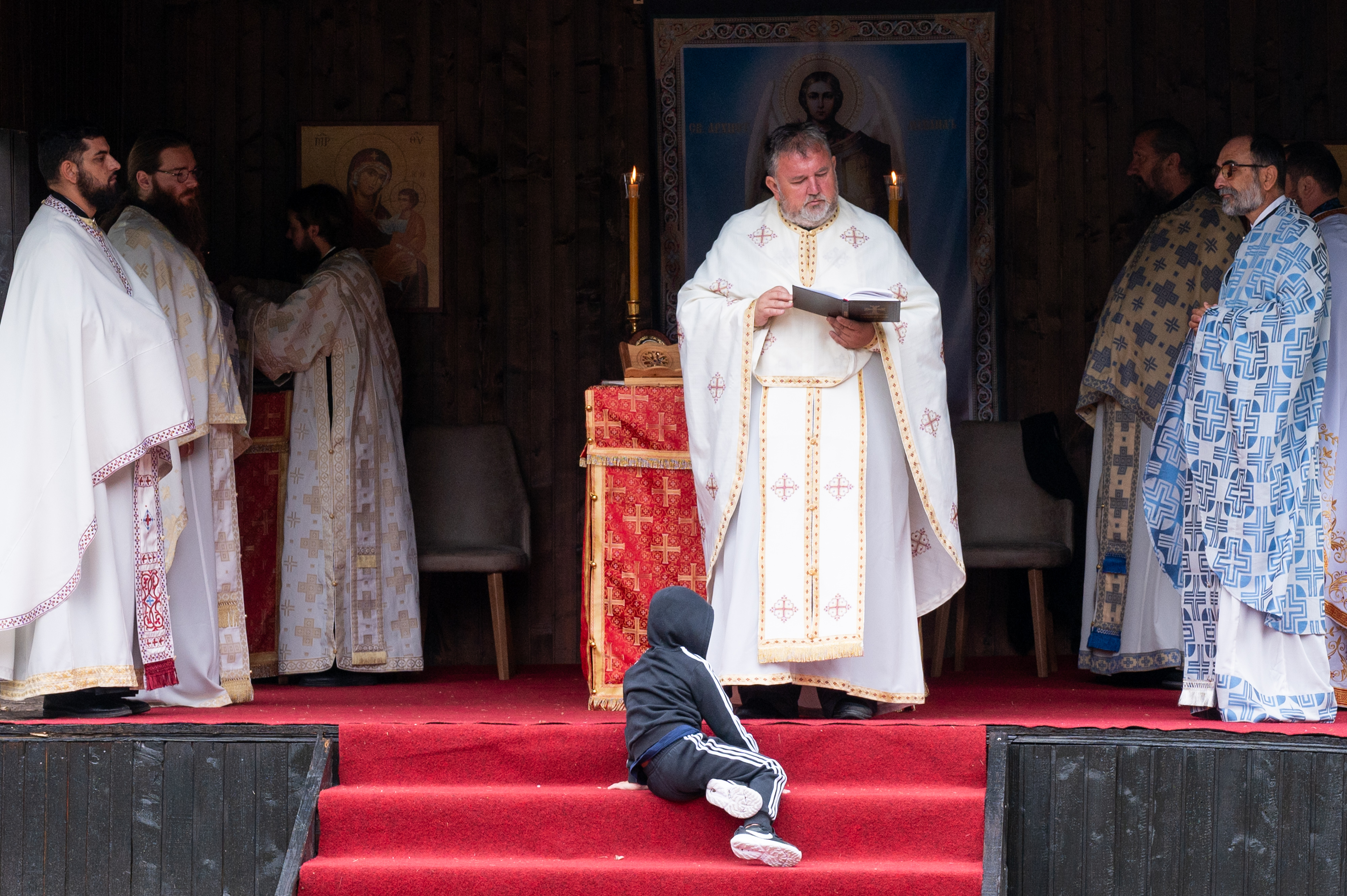 Liturgy at the Monastery of the Holy Archangels in Prizren