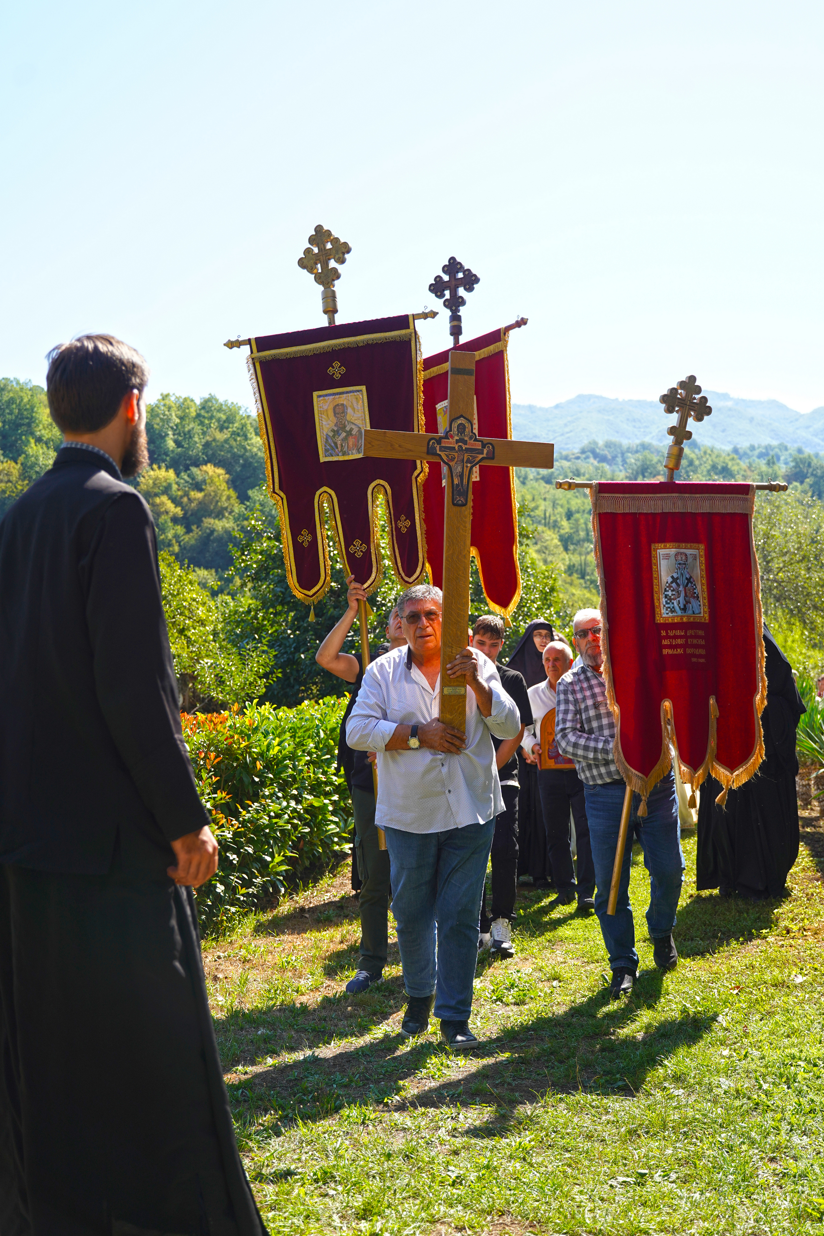 The Dormition feast in Morača Monastery