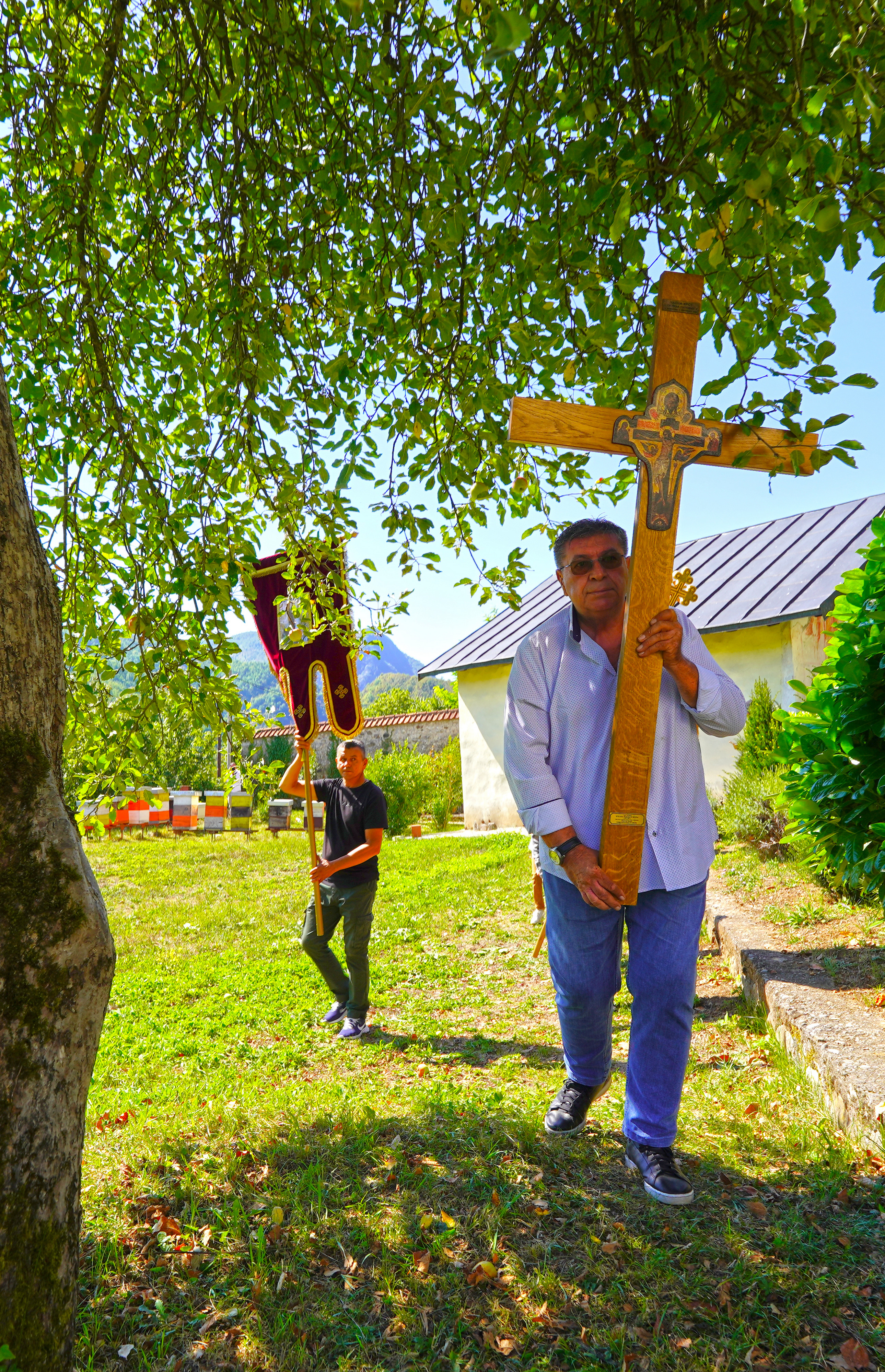 The Dormition feast in Morača Monastery