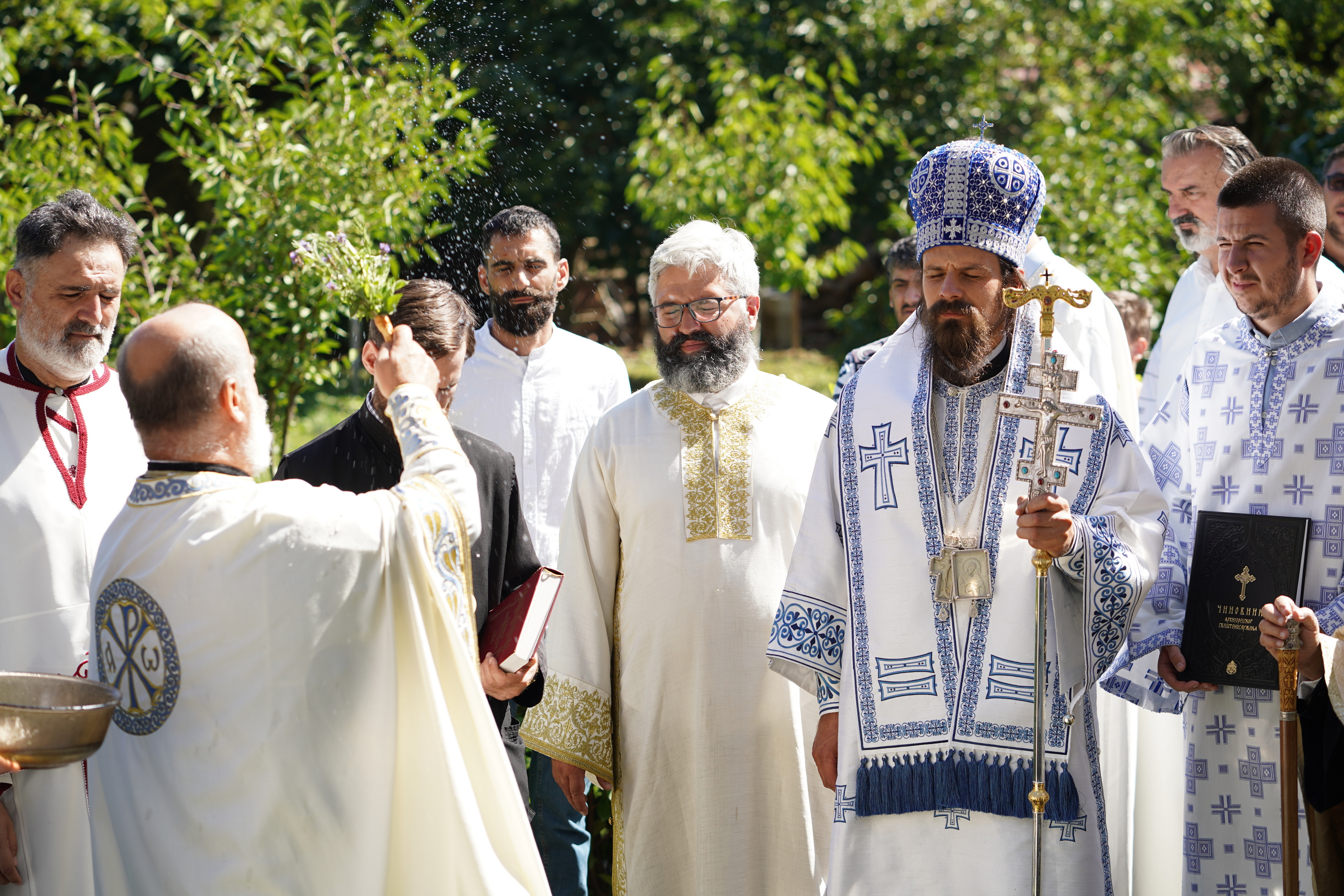 The Dormition feast in Morača Monastery