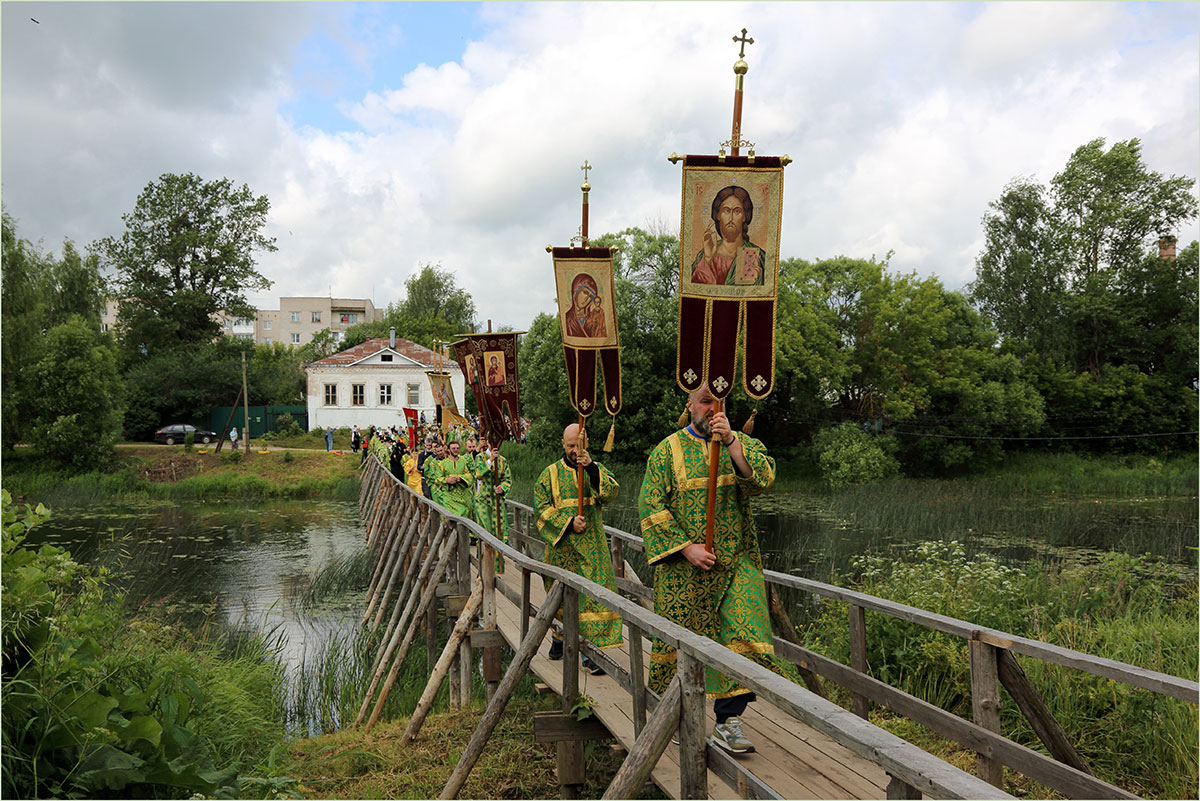 Крестный ход в Кашине