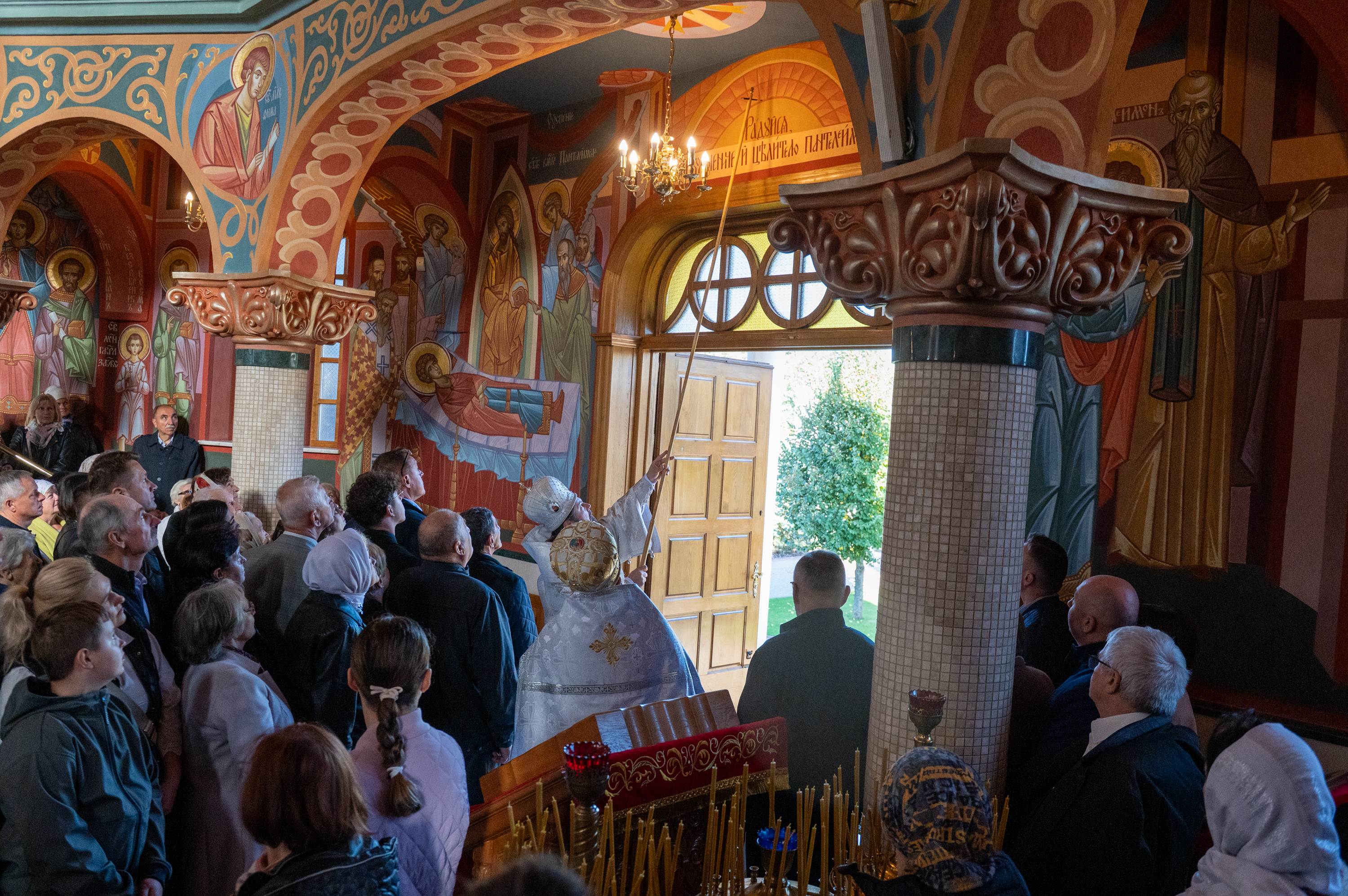 Wielkie Oświęcenie cerkwi św. Wielkomęczennika Pantelejmona w Zaściankach