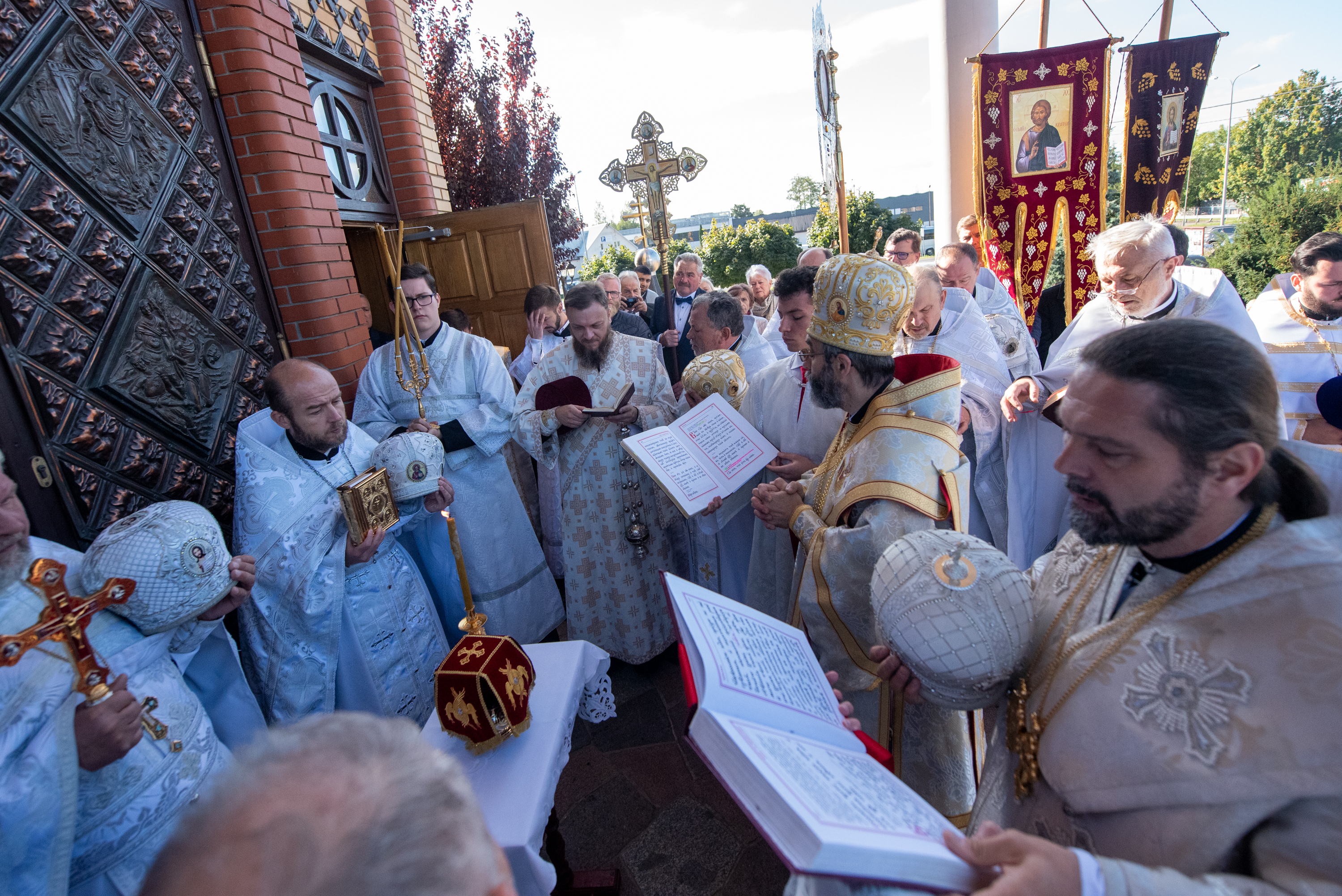 Wielkie Oświęcenie cerkwi św. Wielkomęczennika Pantelejmona w Zaściankach