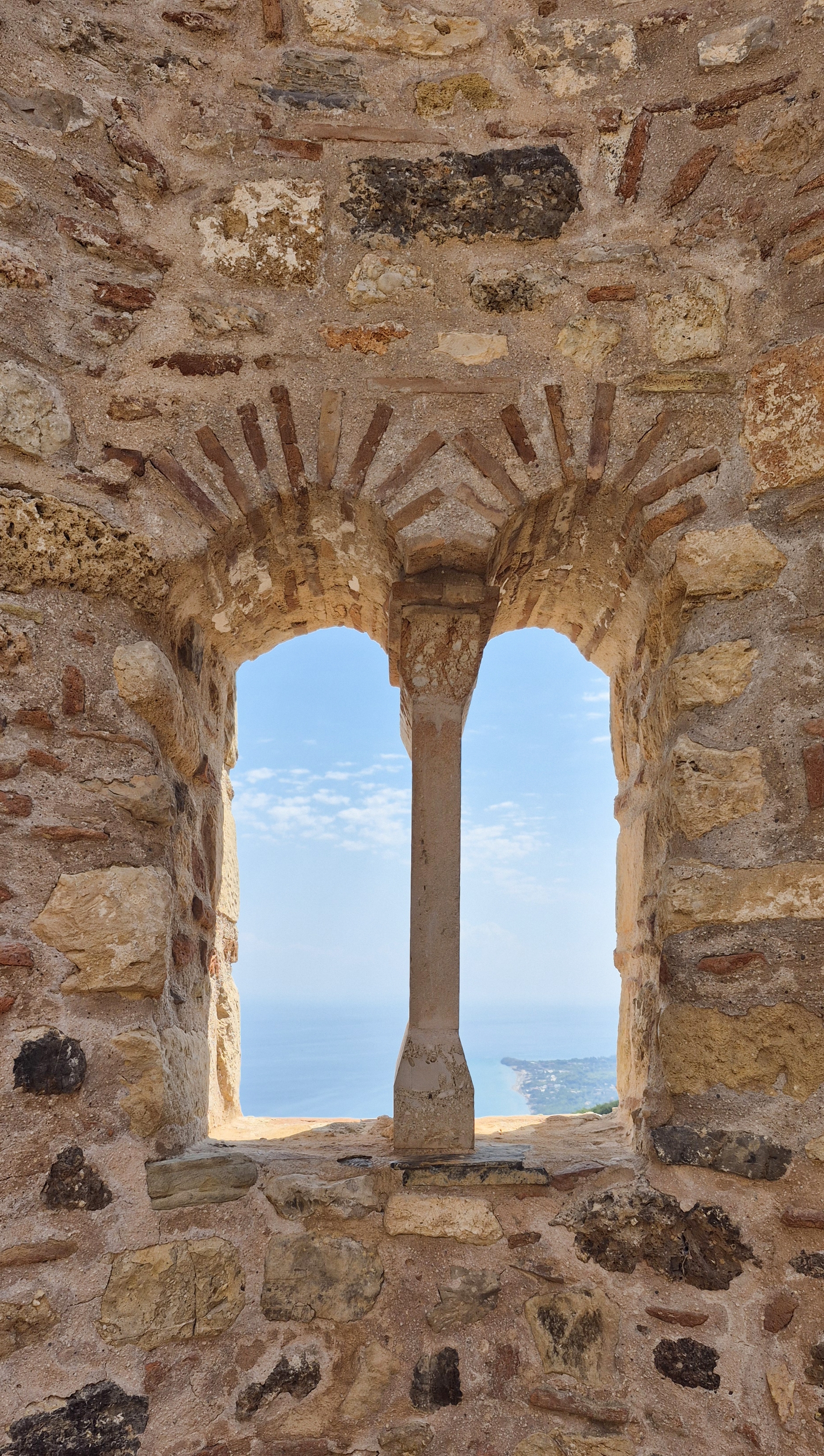 Ruins of St. Nicholas Megalomatis church in Zakynthos