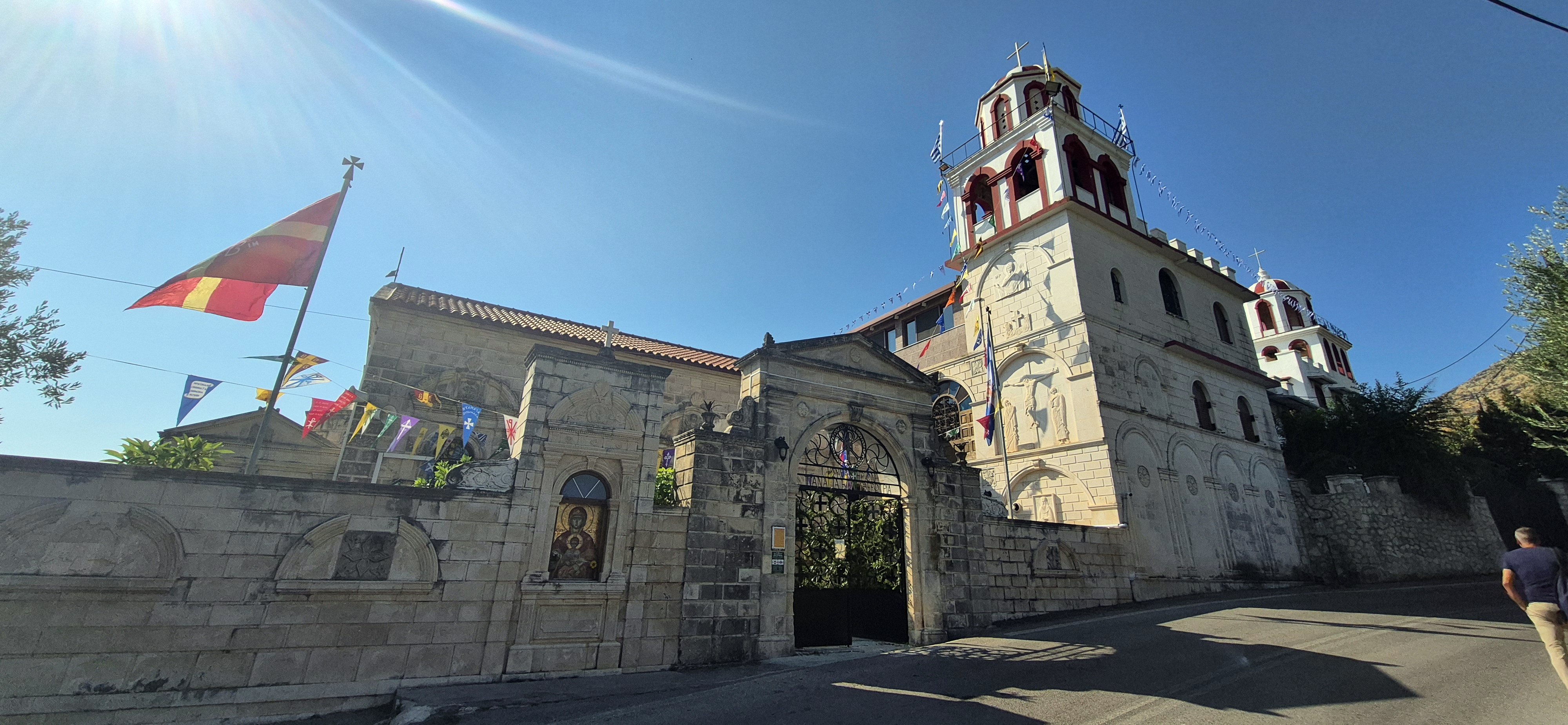 Panagia Eleftherotria Convent on Zakynthos Island