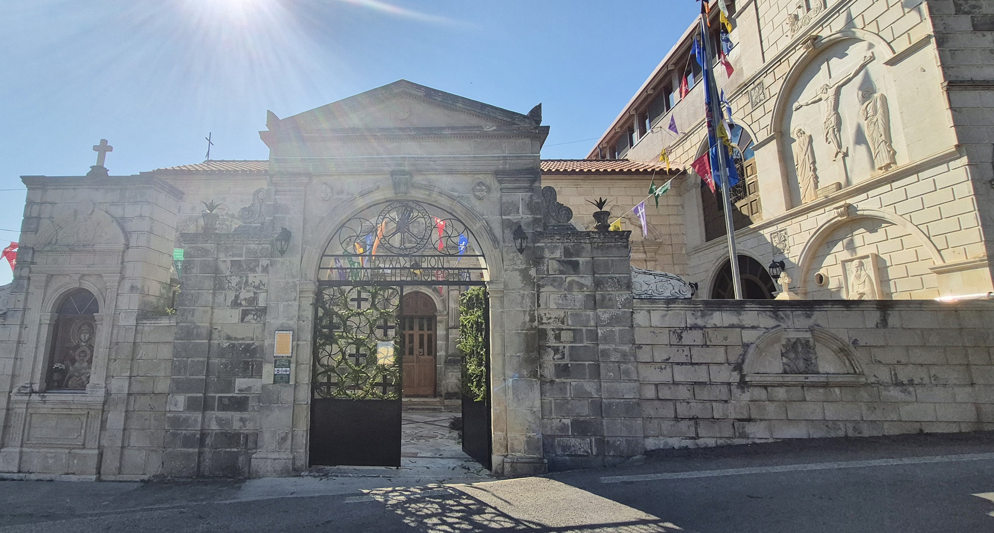 Panagia Eleftherotria Convent on Zakynthos Island 