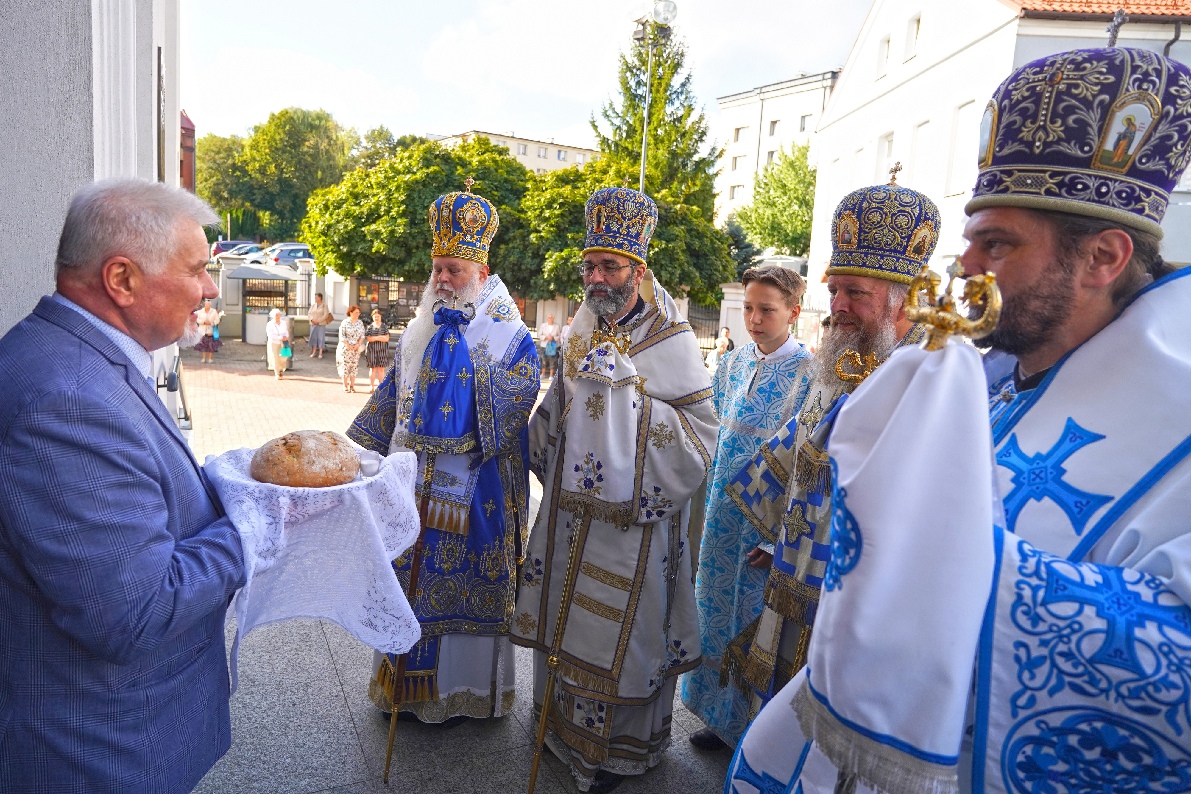 Eve of St. Martyr Gabriel of Zabłudów feast in St. Nicholas Cathedral in Białystok
