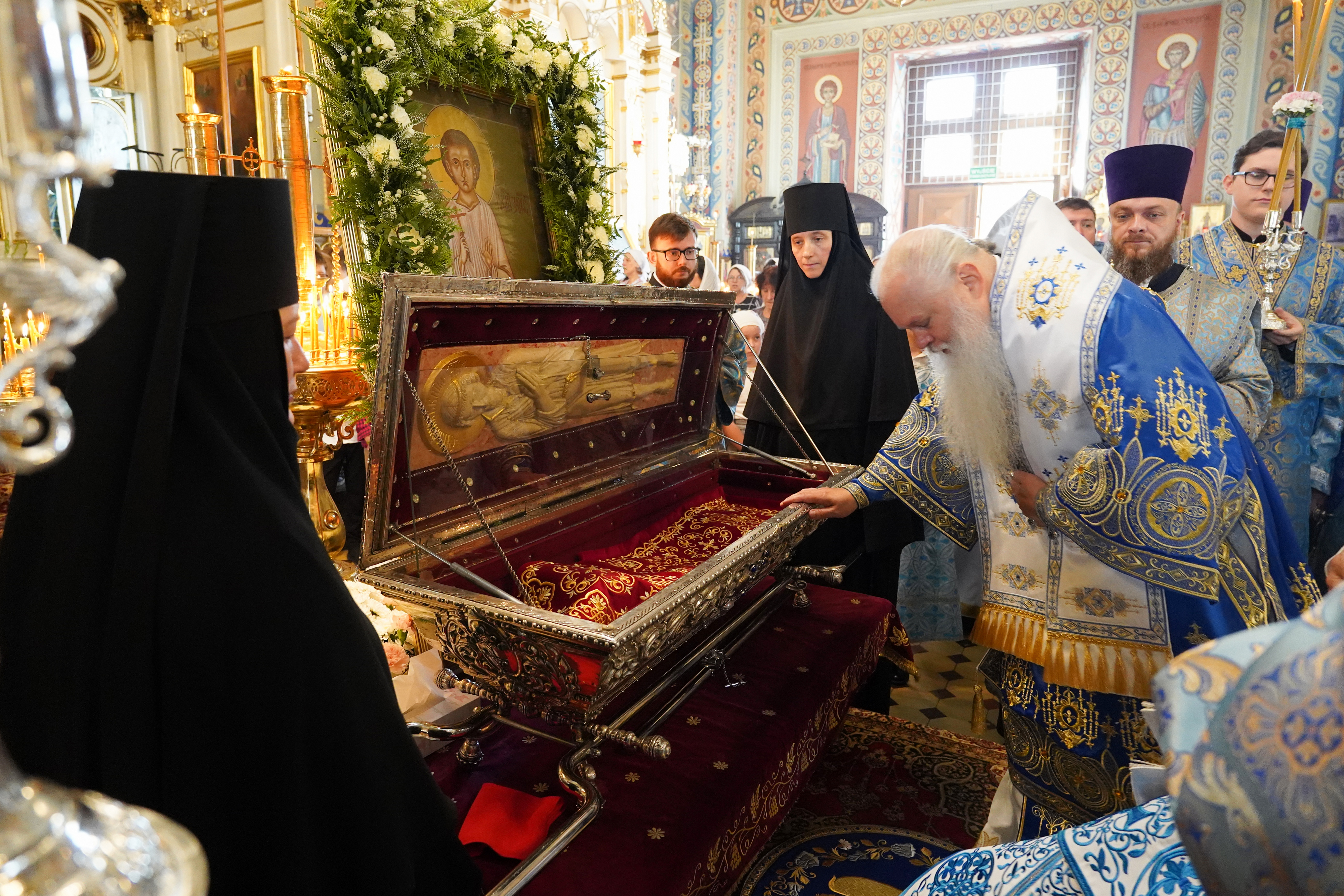  St. Martyr Gabriel of Zabłudów feast in St. Nicholas Cathedral in Białystok