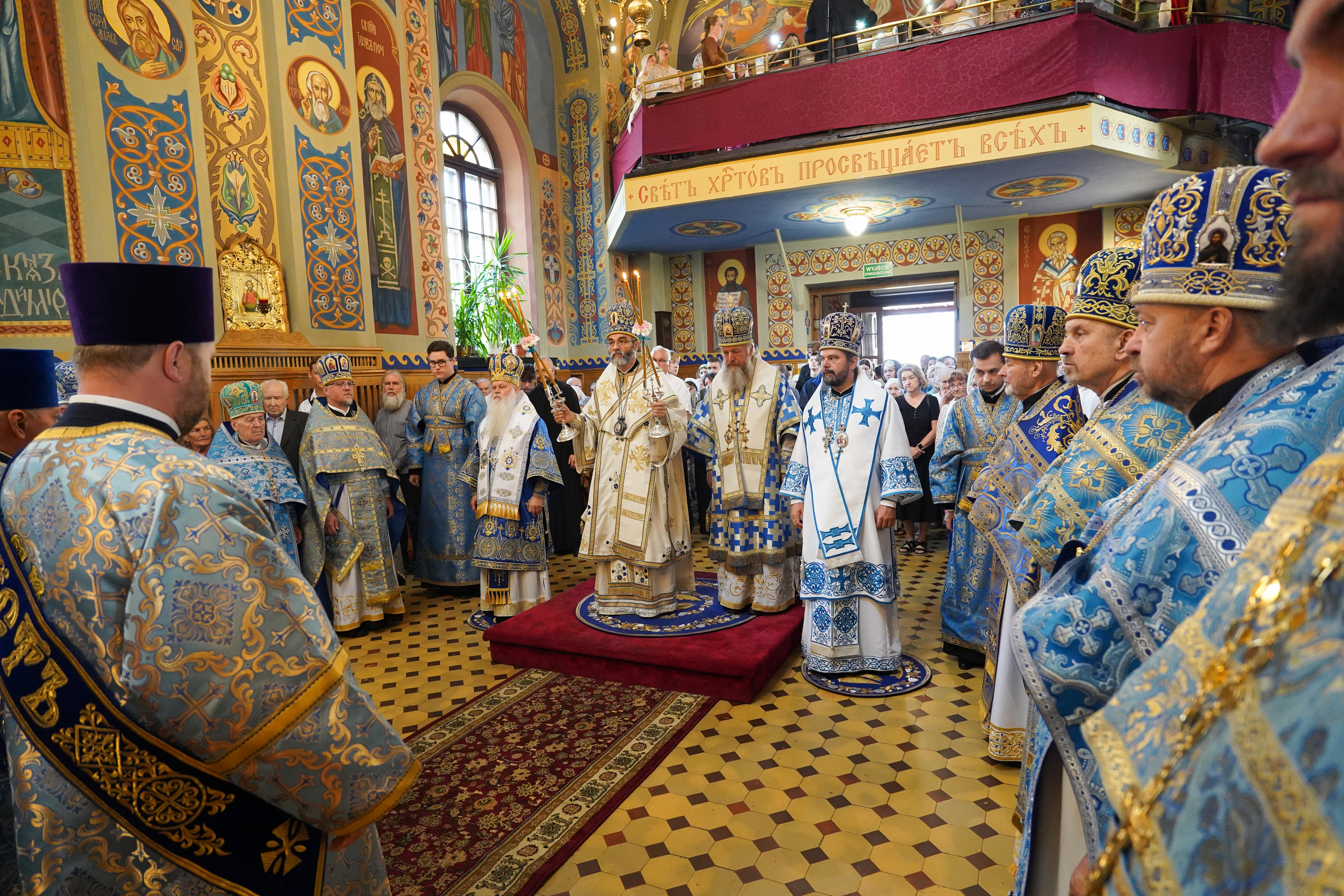  St. Martyr Gabriel of Zabłudów feast in St. Nicholas Cathedral in Białystok
