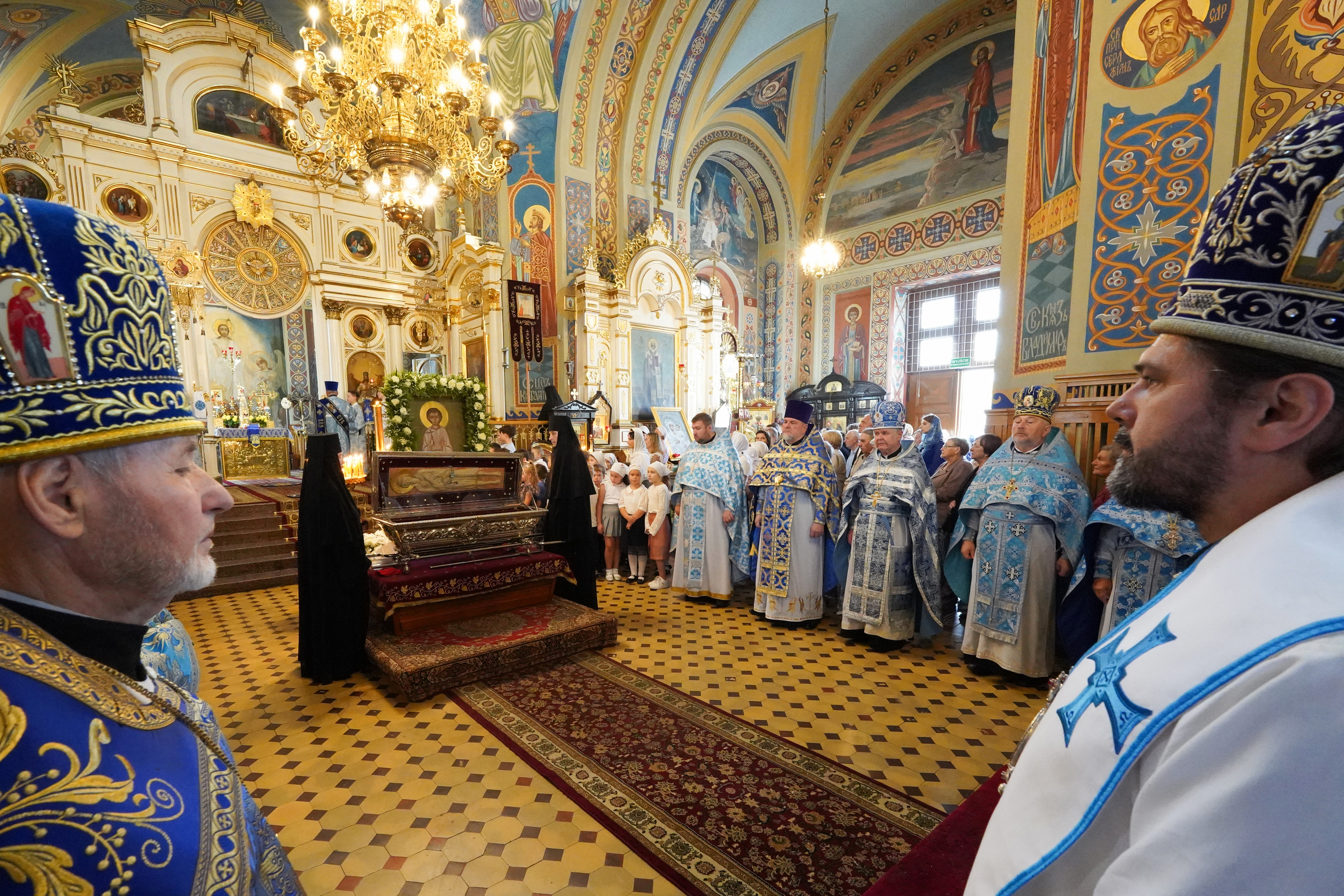  St. Martyr Gabriel of Zabłudów feast in St. Nicholas Cathedral in Białystok
