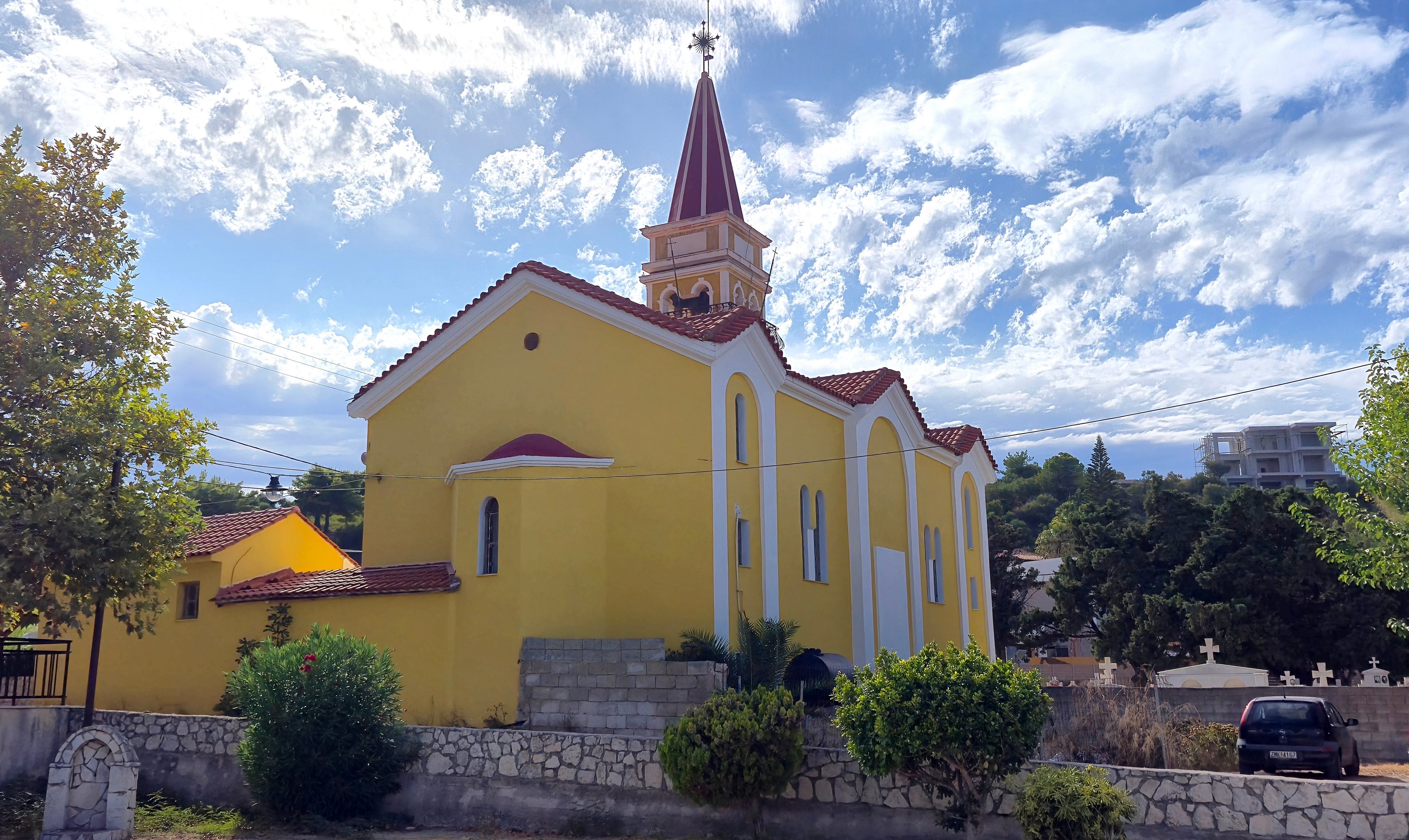 The Orthodox church in Argasi