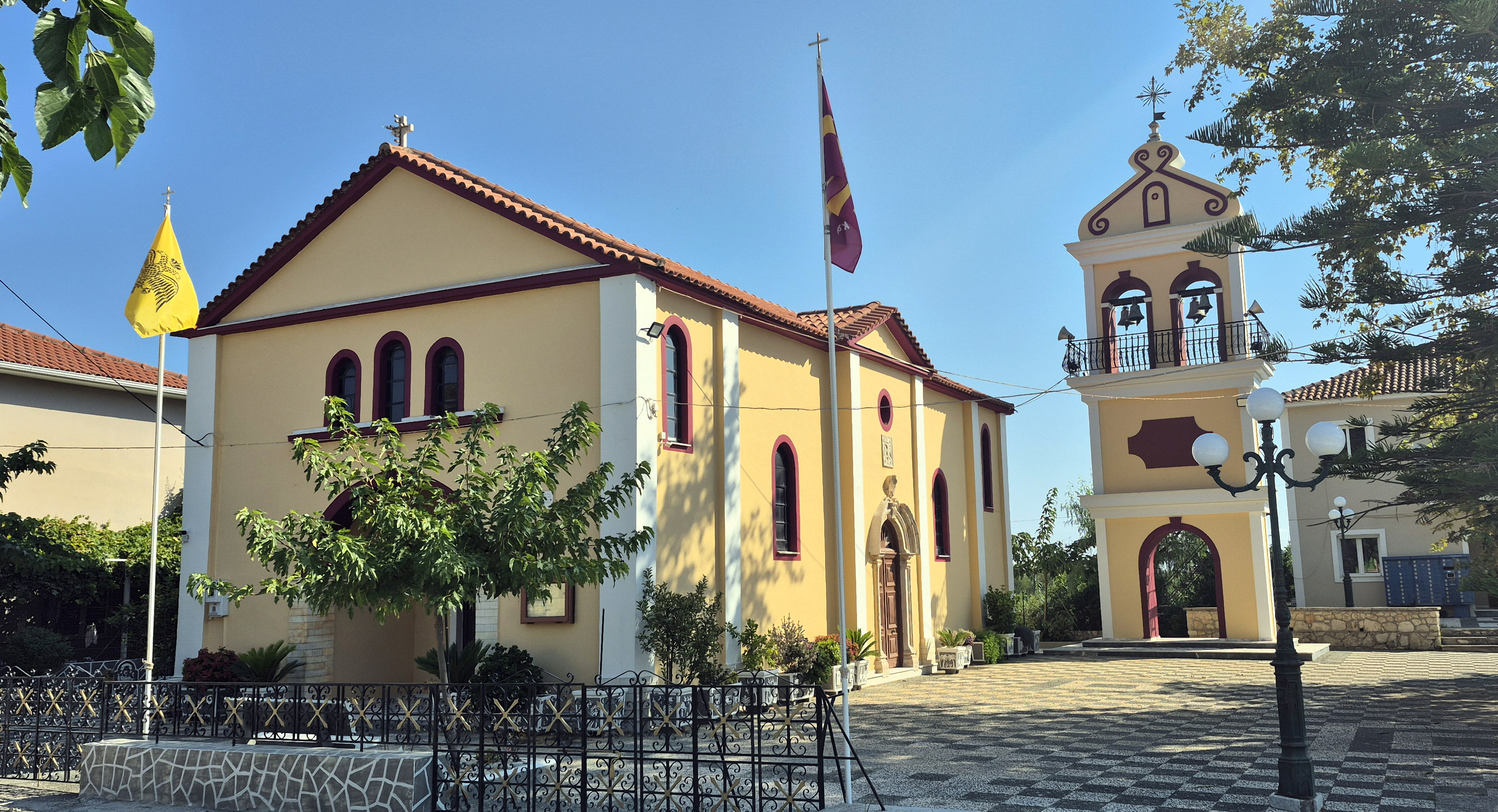 The Orthodox church in Lagkadakia