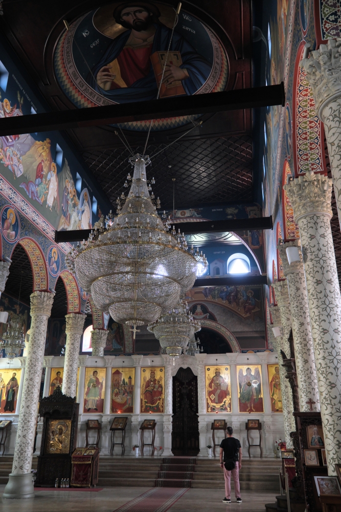 Interior of one of the church in centre of Skopje 2025