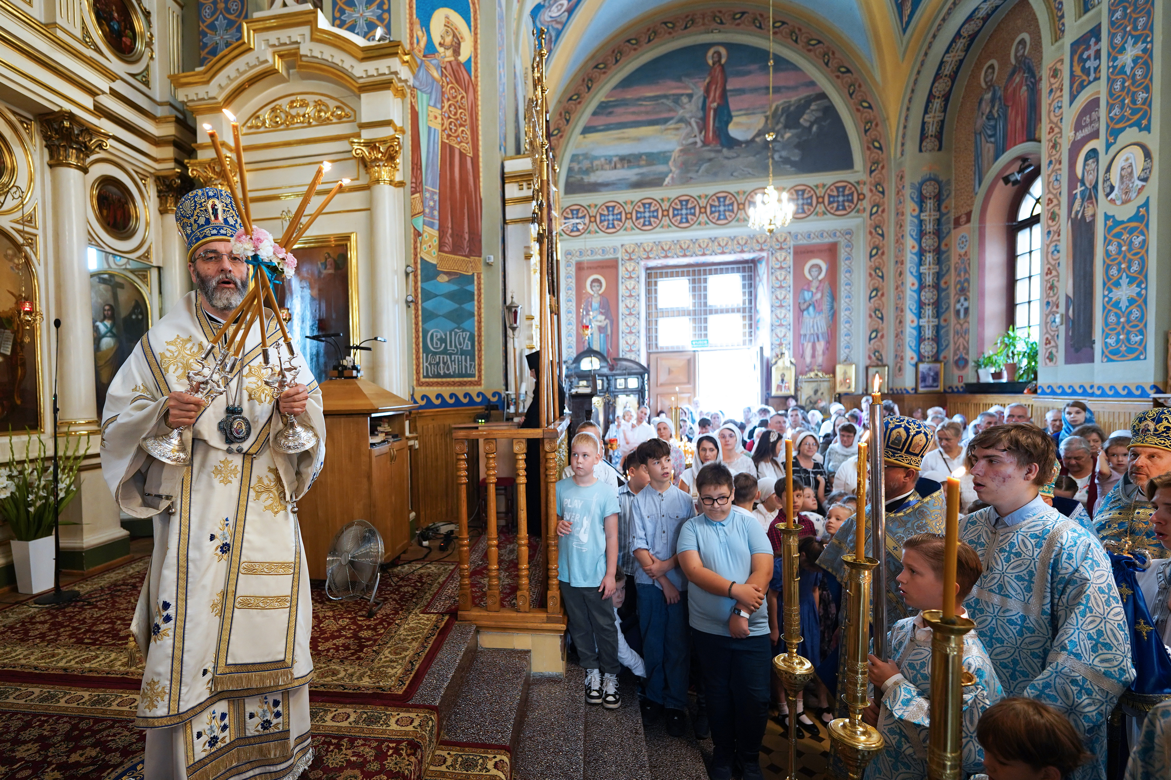 St. Martyr Gabriel of Zabłudów feast in St. Nicholas Cathedral in Białystok