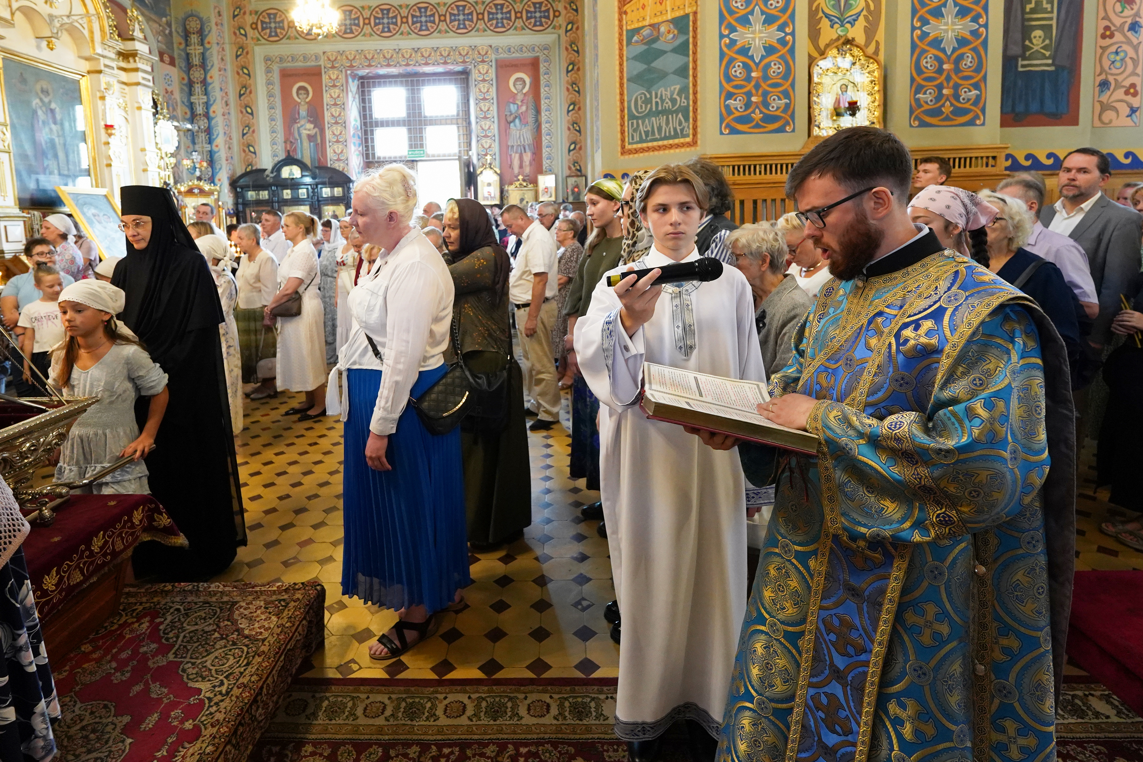 St. Martyr Gabriel of Zabłudów feast in St. Nicholas Cathedral in Białystok