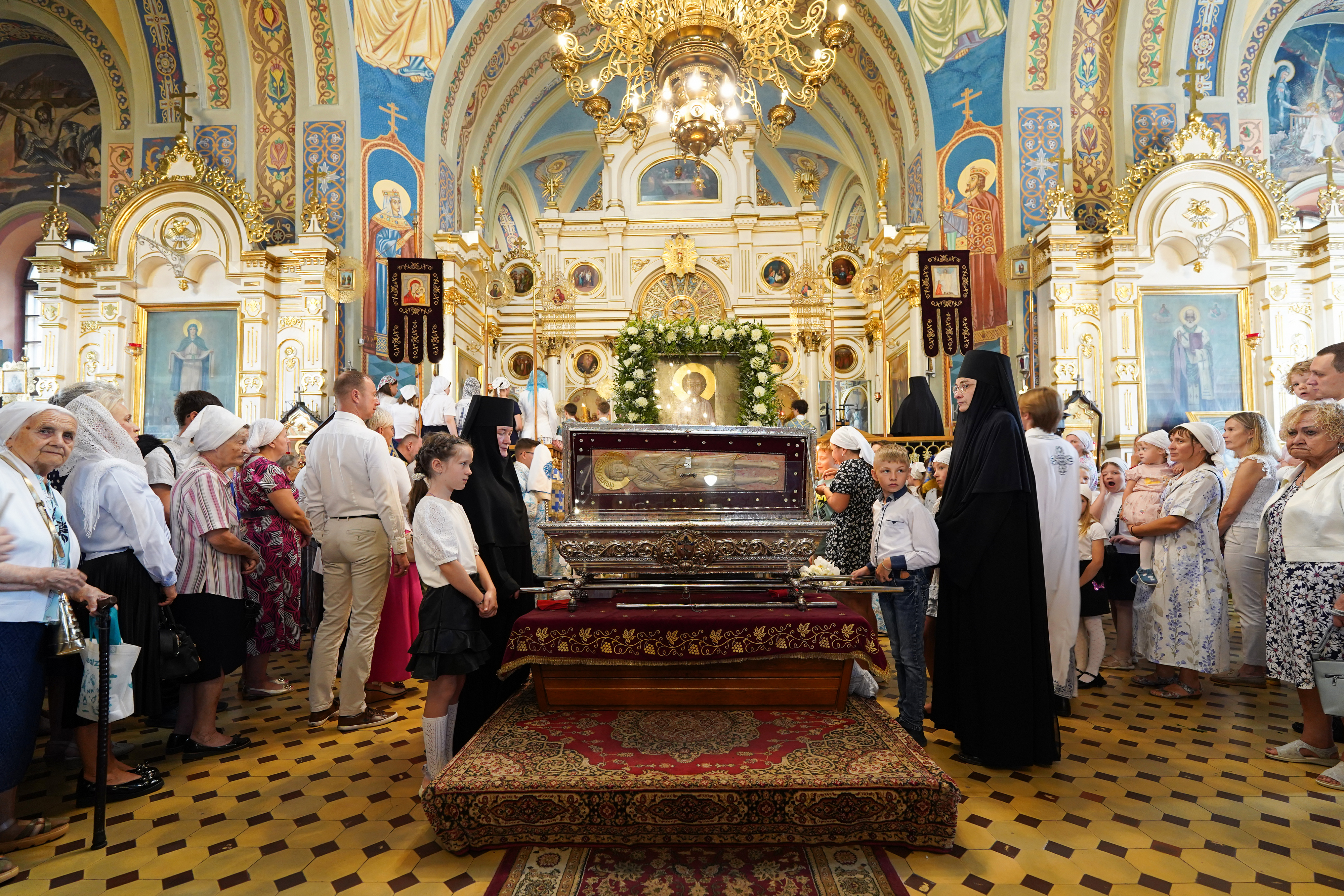 St. Martyr Gabriel of Zabłudów feast in St. Nicholas Cathedral in Białystok