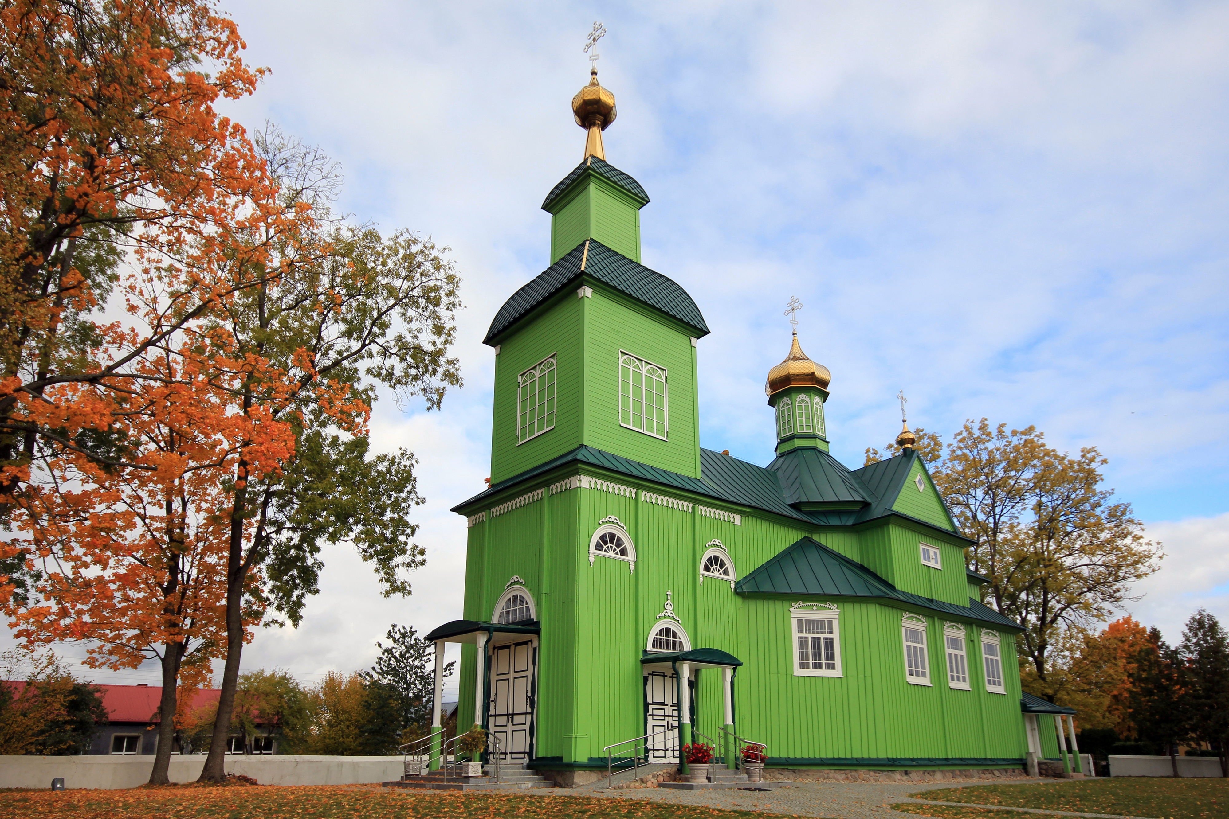 The Orthodox church in Trześcianka