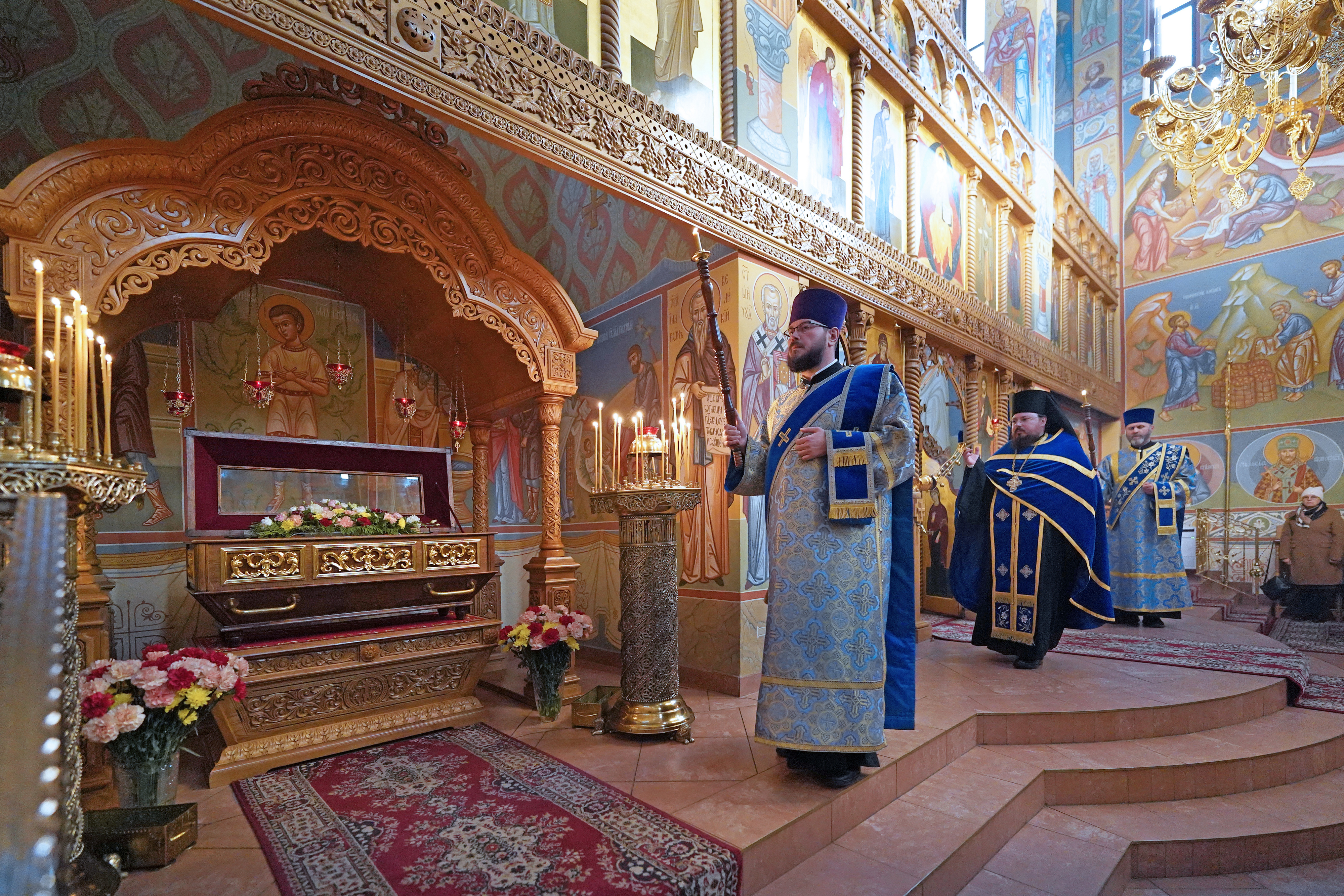 The All-Night Vigil of the feast of Krasnostocka Icon of the Mother of God in Zwierki Convent