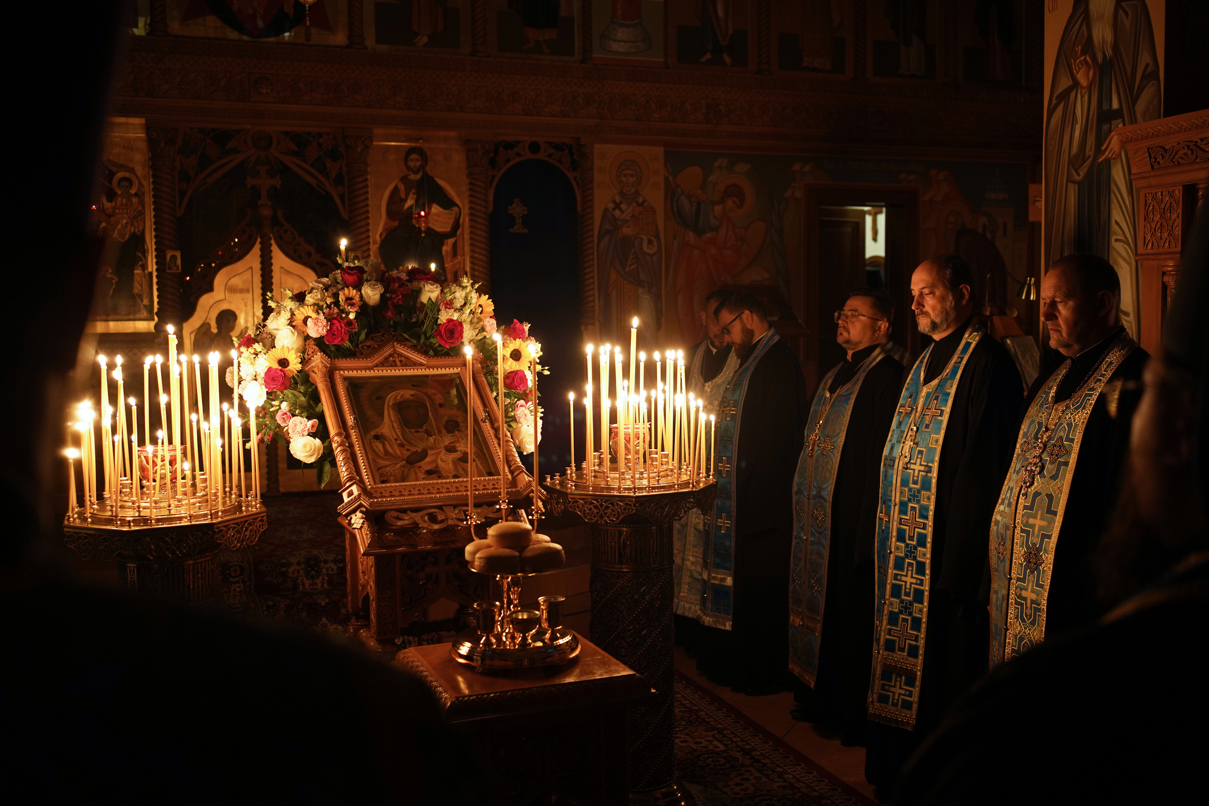 The All-Night Vigil of the feast of Krasnostocka Icon of the Mother of God in Zwierki Convent