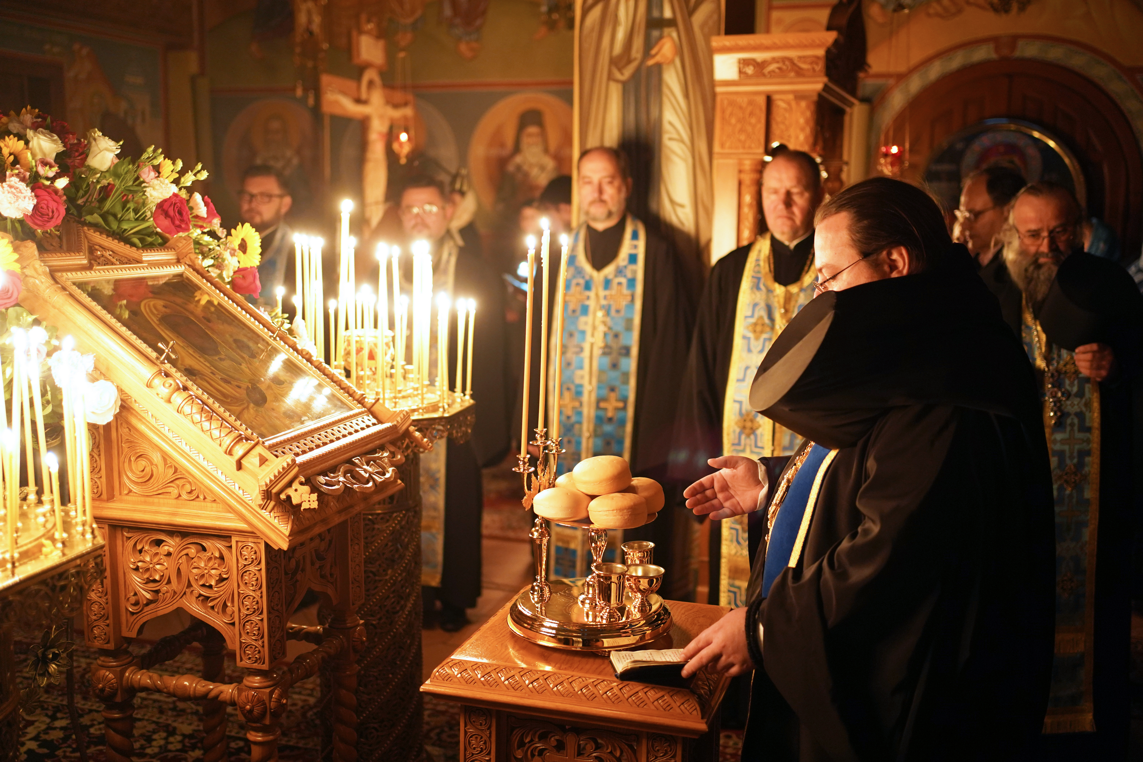 The All-Night Vigil of the feast of Krasnostocka Icon of the Mother of God in Zwierki Convent