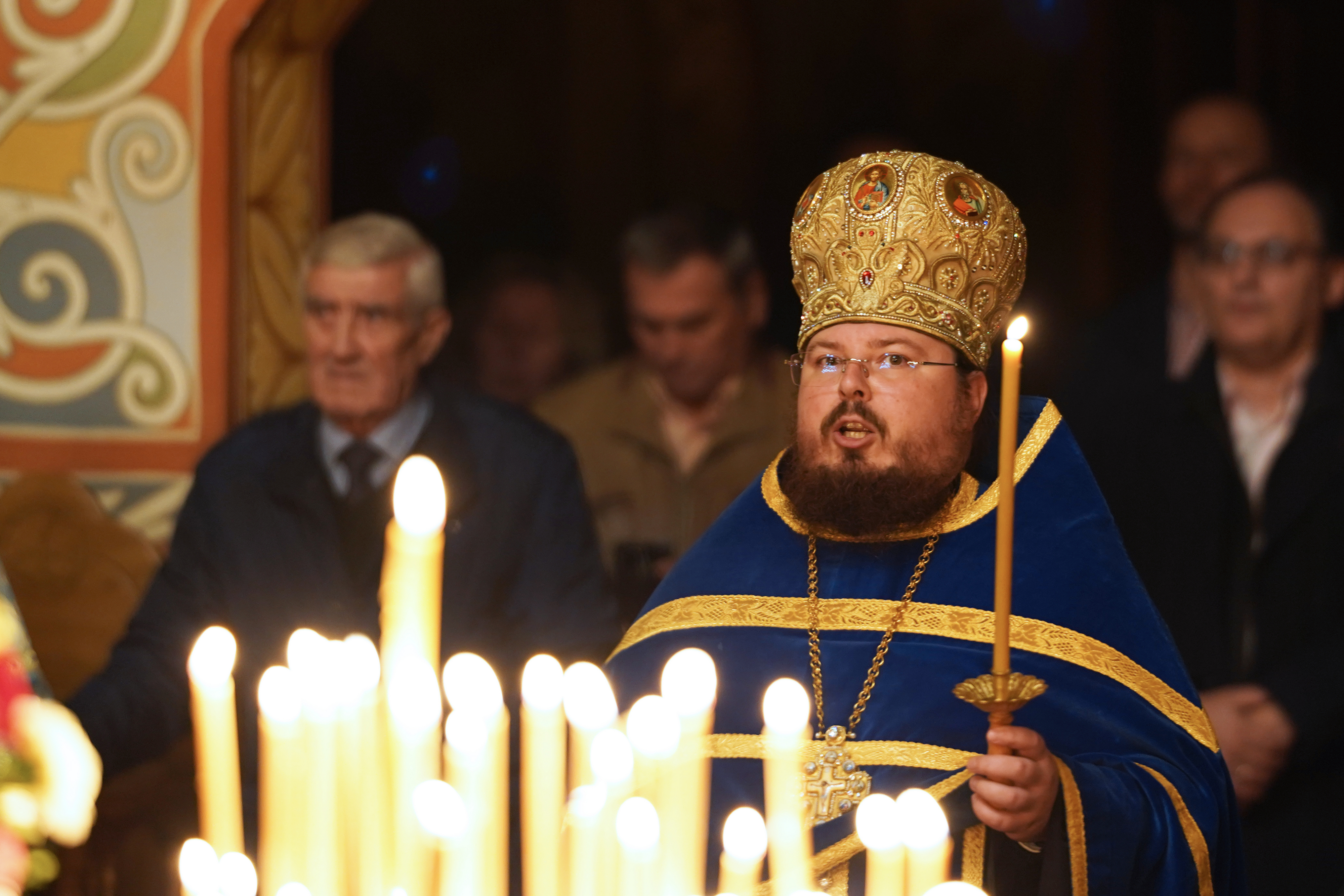 The All-Night Vigil of the feast of Krasnostocka Icon of the Mother of God in Zwierki Convent