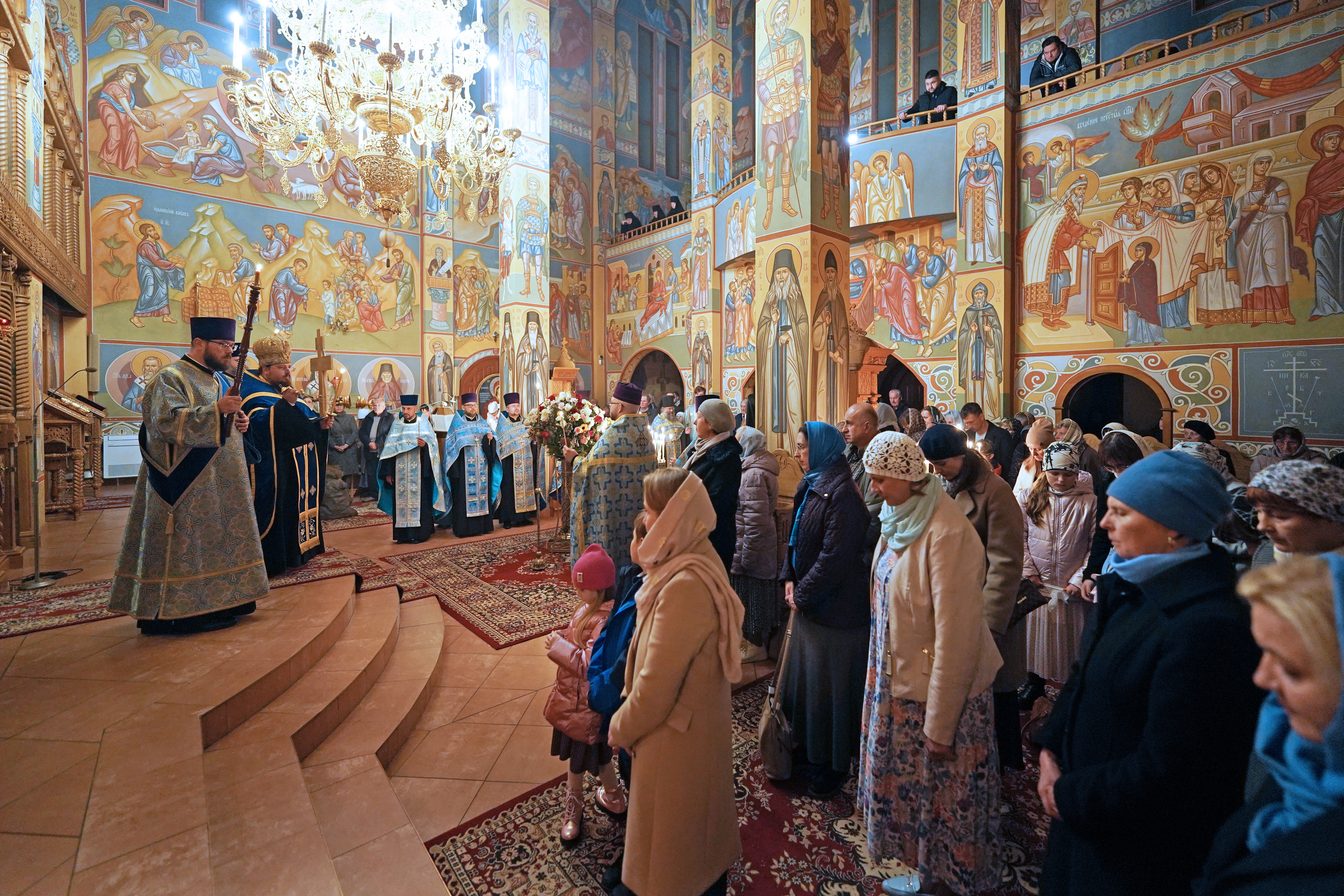 The All-Night Vigil of the feast of Krasnostocka Icon of the Mother of God in Zwierki Convent