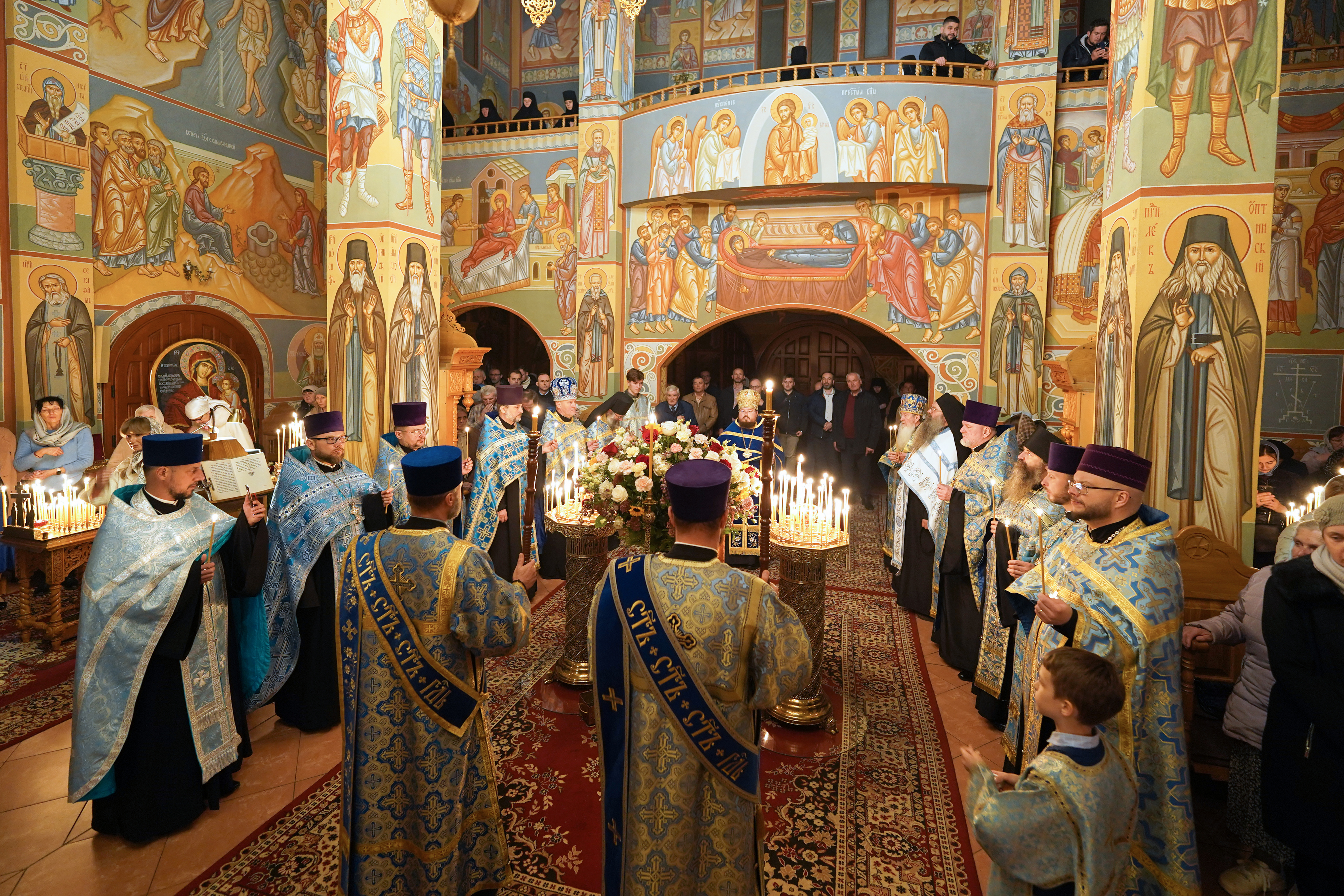 The All-Night Vigil of the feast of Krasnostocka Icon of the Mother of God in Zwierki Convent