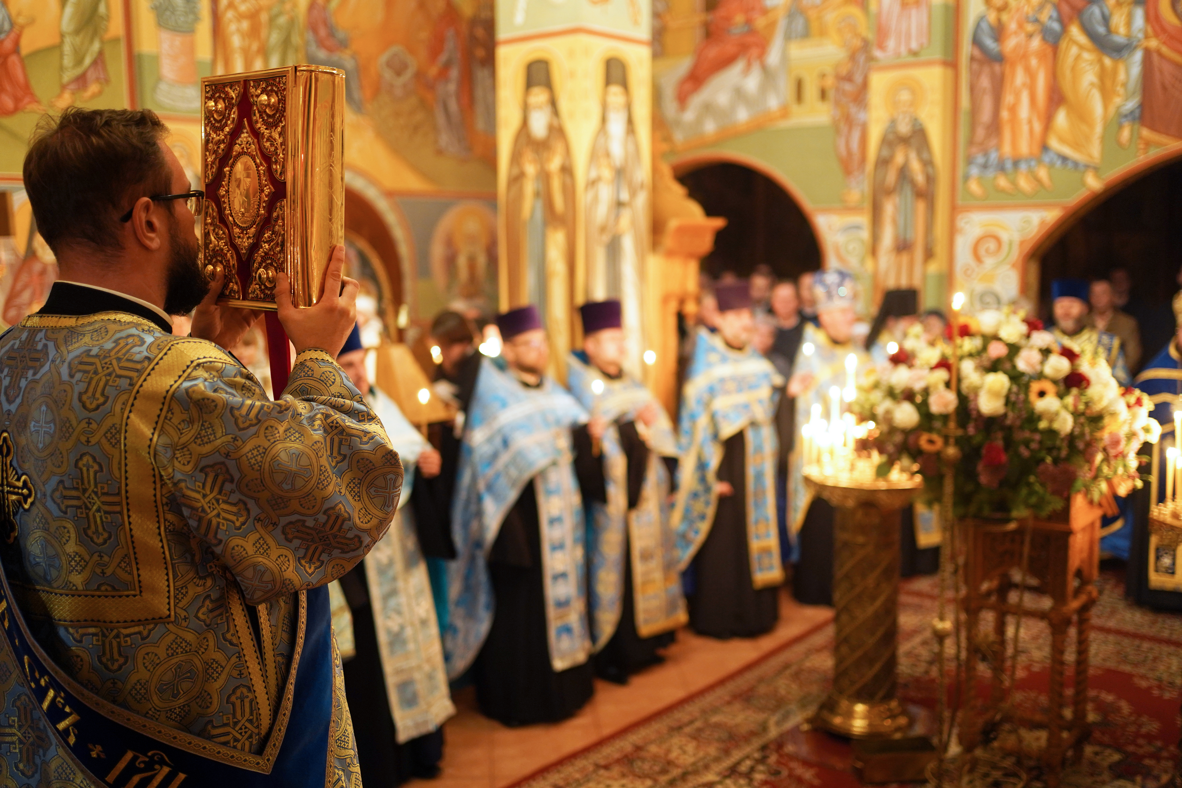The All-Night Vigil of the feast of Krasnostocka Icon of the Mother of God in Zwierki Convent
